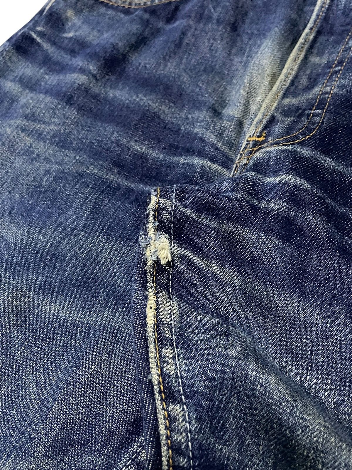 Levi's × Vintage Vintage Levis 501XX Faded Mud Wash Distressed Jeans Size US 30 / EU 46 - 10 Thumbnail