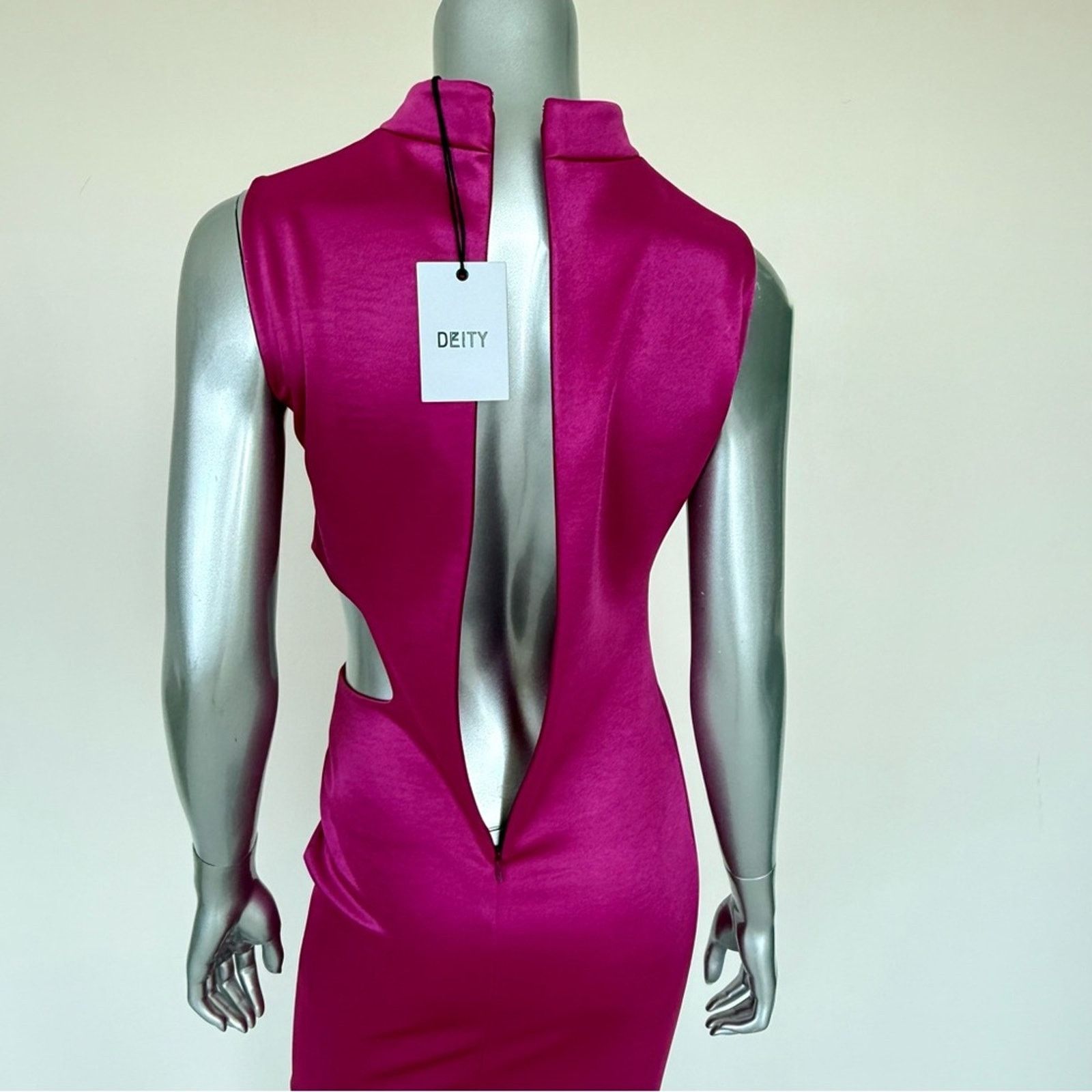Other NWT!!! DEITY women pink dress size 6 US Retail 450$ Size M / US 6-8 / IT 42-44 - 5 Thumbnail
