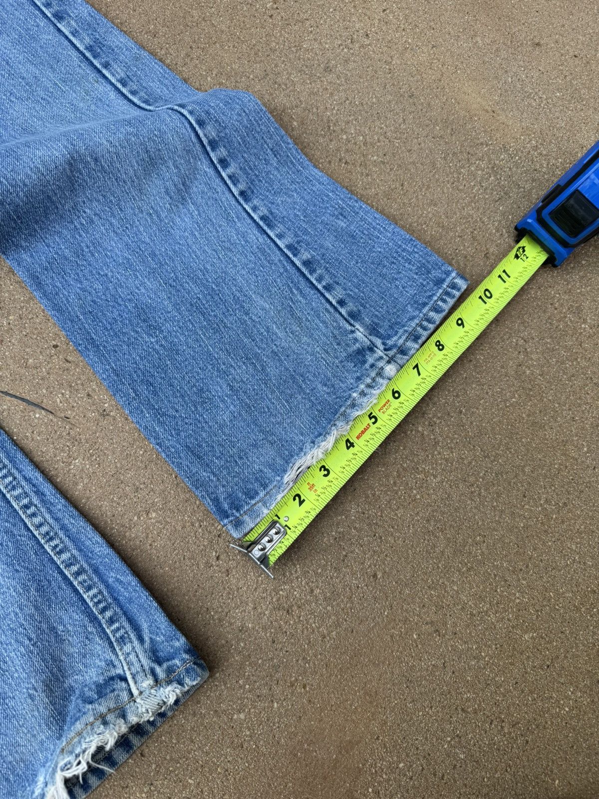 Levi's × Vintage Vtg 70’s Levi’s 646 Orange Tab Bellbottom Flare Jeans 33x29 Size US 33 - 11 Thumbnail