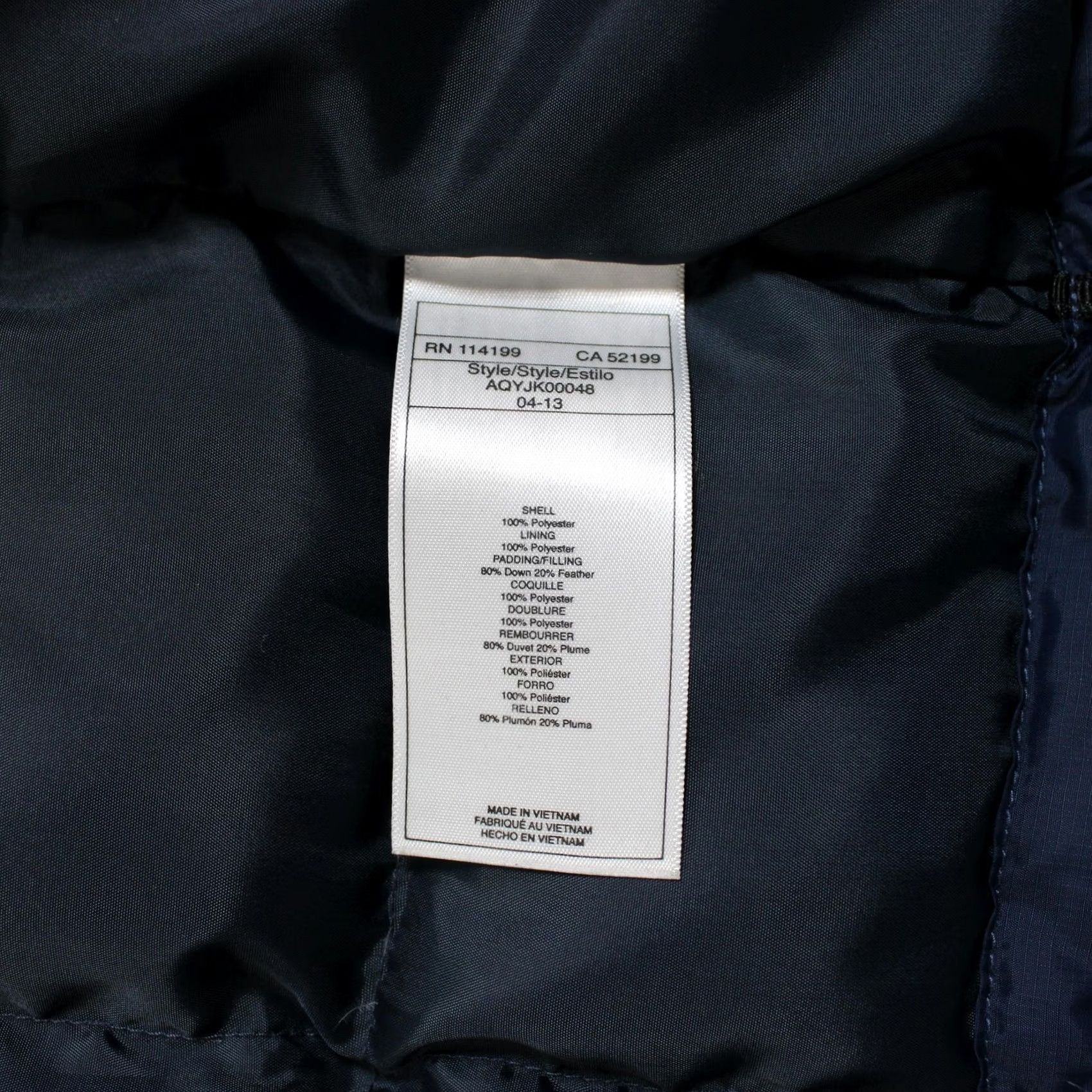 Quiksilver Quiksilver Puffer Jacket Men XL Blue Quilted Full Zip Colorblock Down Coat Y2K Size US XL / EU 56 / 4 - 4 Thumbnail