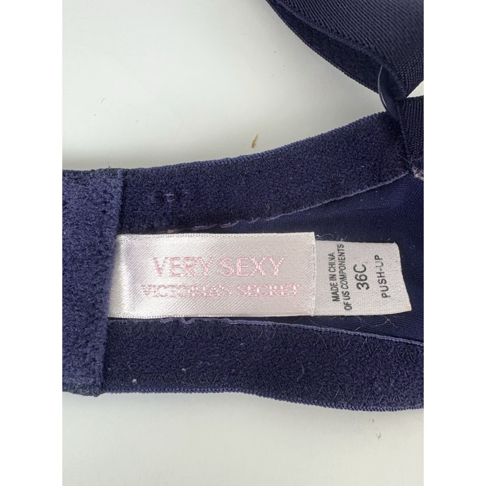 Victoria's Secret Victoria's Secret Push Up Bra Womens Size 36C Blue Very Sexy Size ONE SIZE - 5 Thumbnail