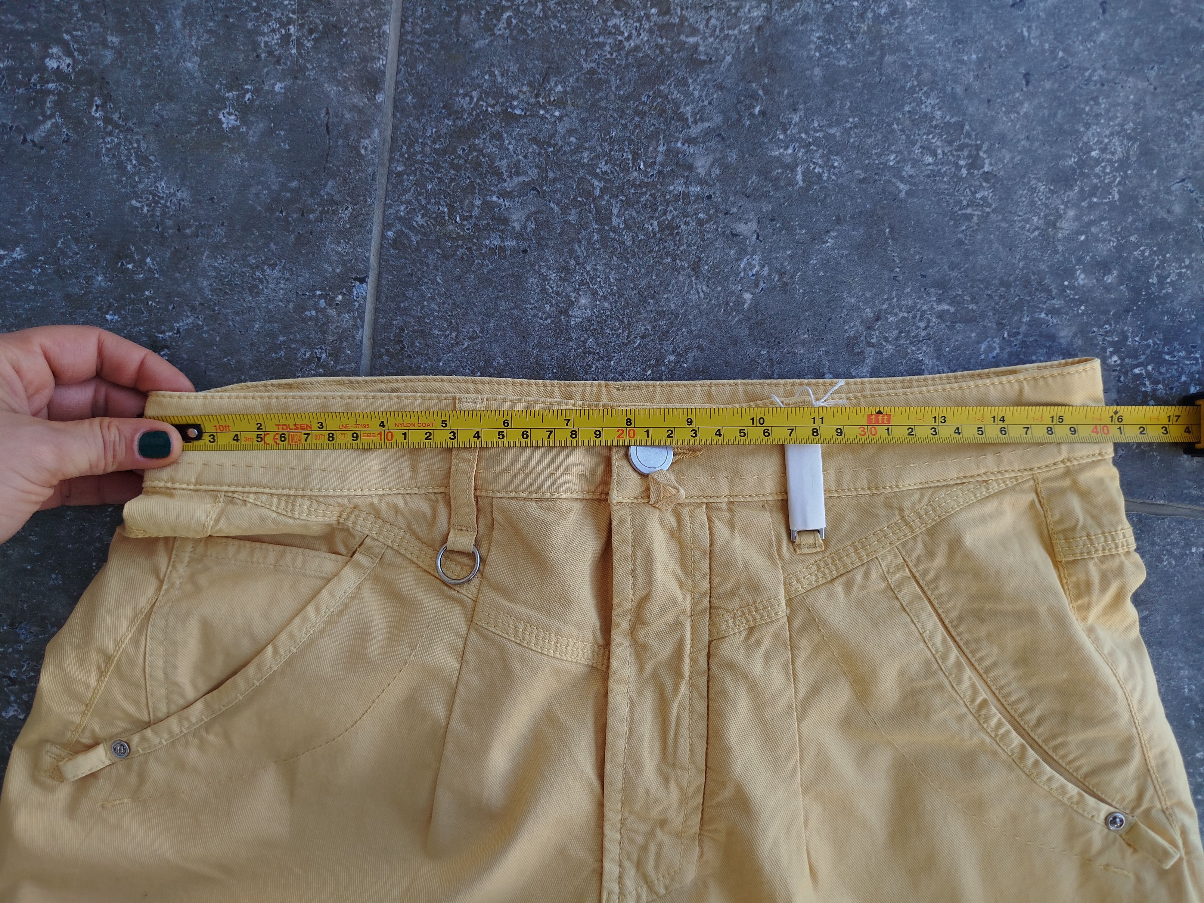 Marithe + Francois Girbaud HIGH USE Claire Campbell Pants Trousers Cotton Blend Size L Size 34" / US 12 / IT 48 - 9 Thumbnail