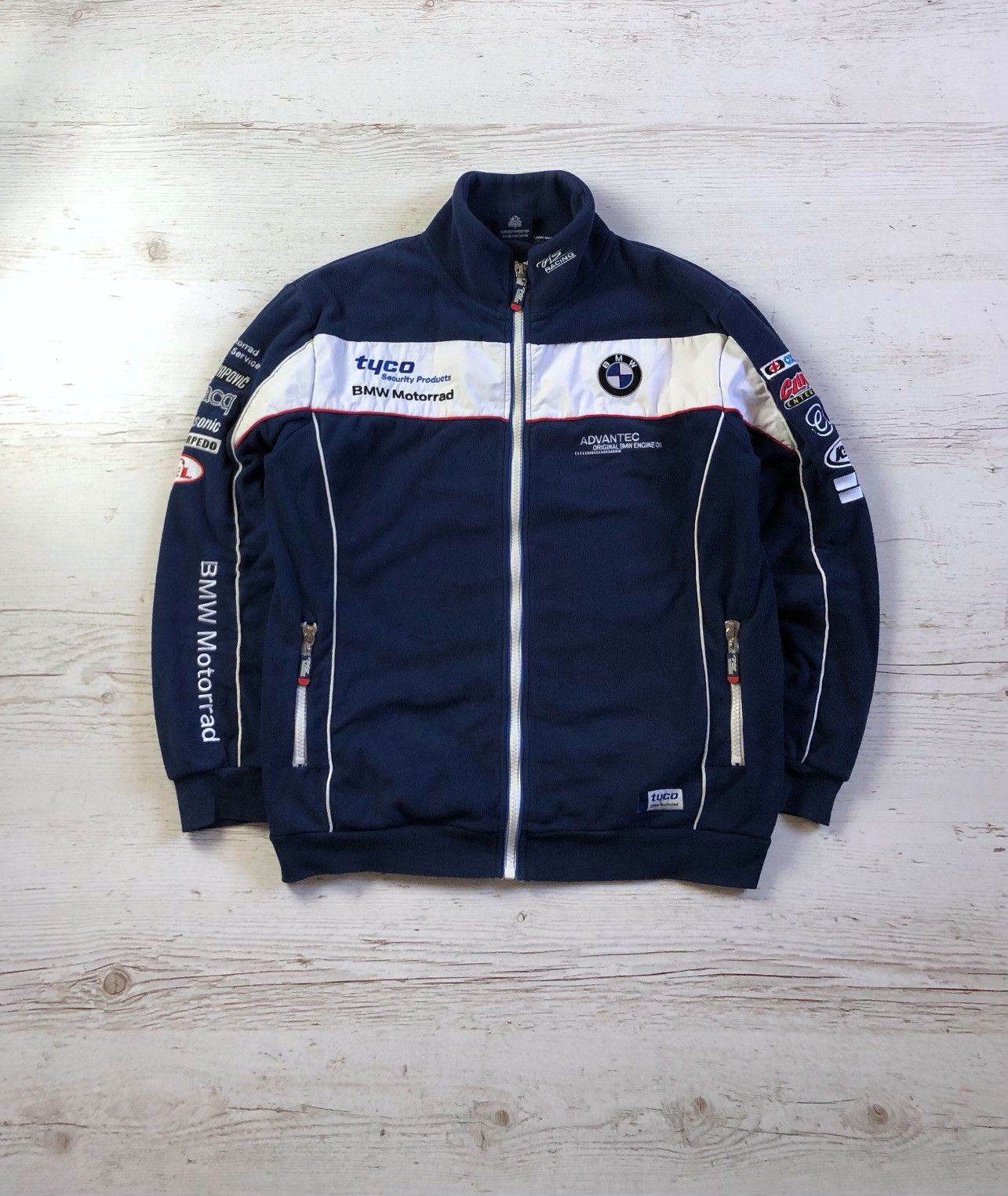 BMW BMW fleece jacket vintage Size US M / EU 48-50 / 2 - 1 Thumbnail