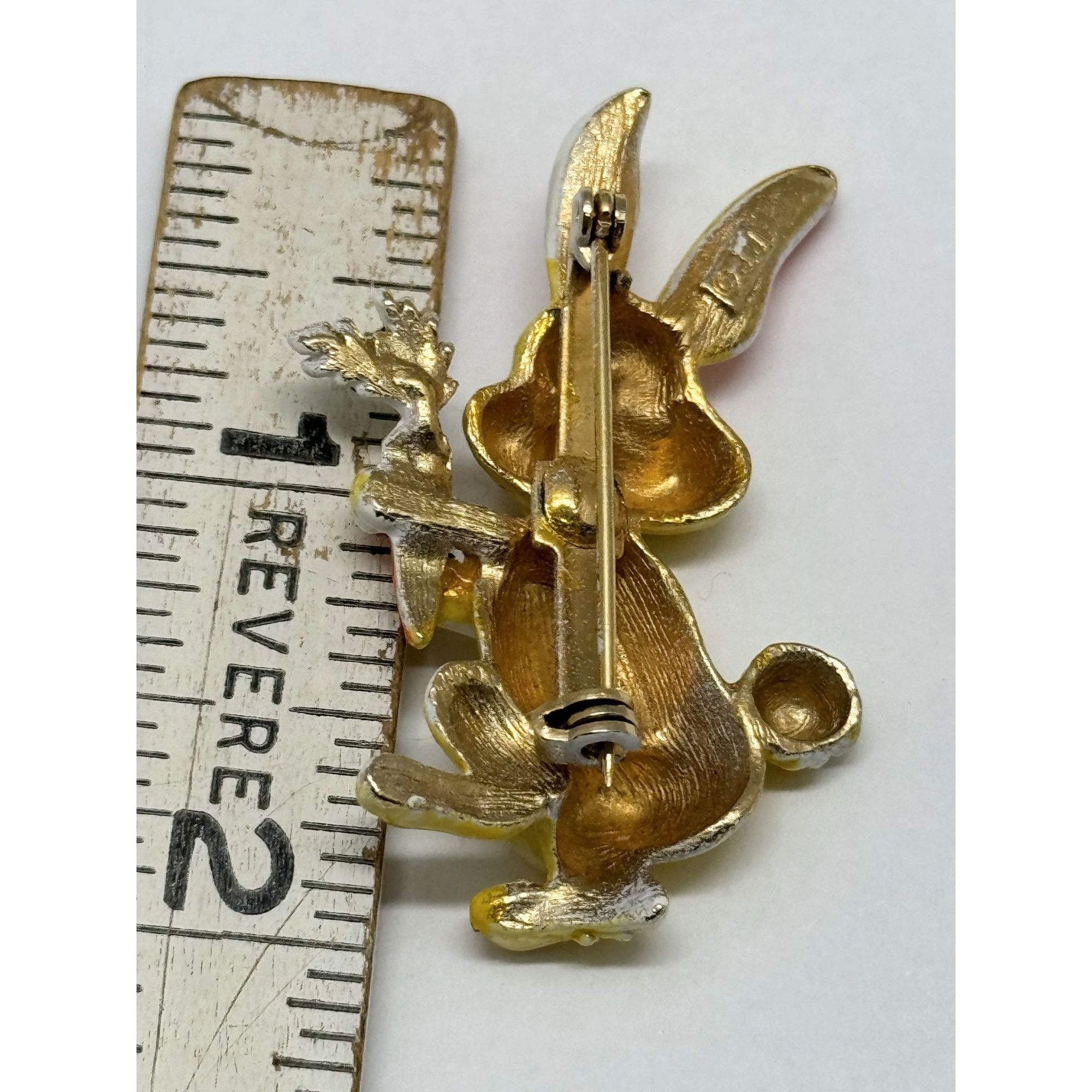 Vintage Vintage JJ Bunny Rabbit Brooch Pin Size ONE SIZE - 5 Thumbnail