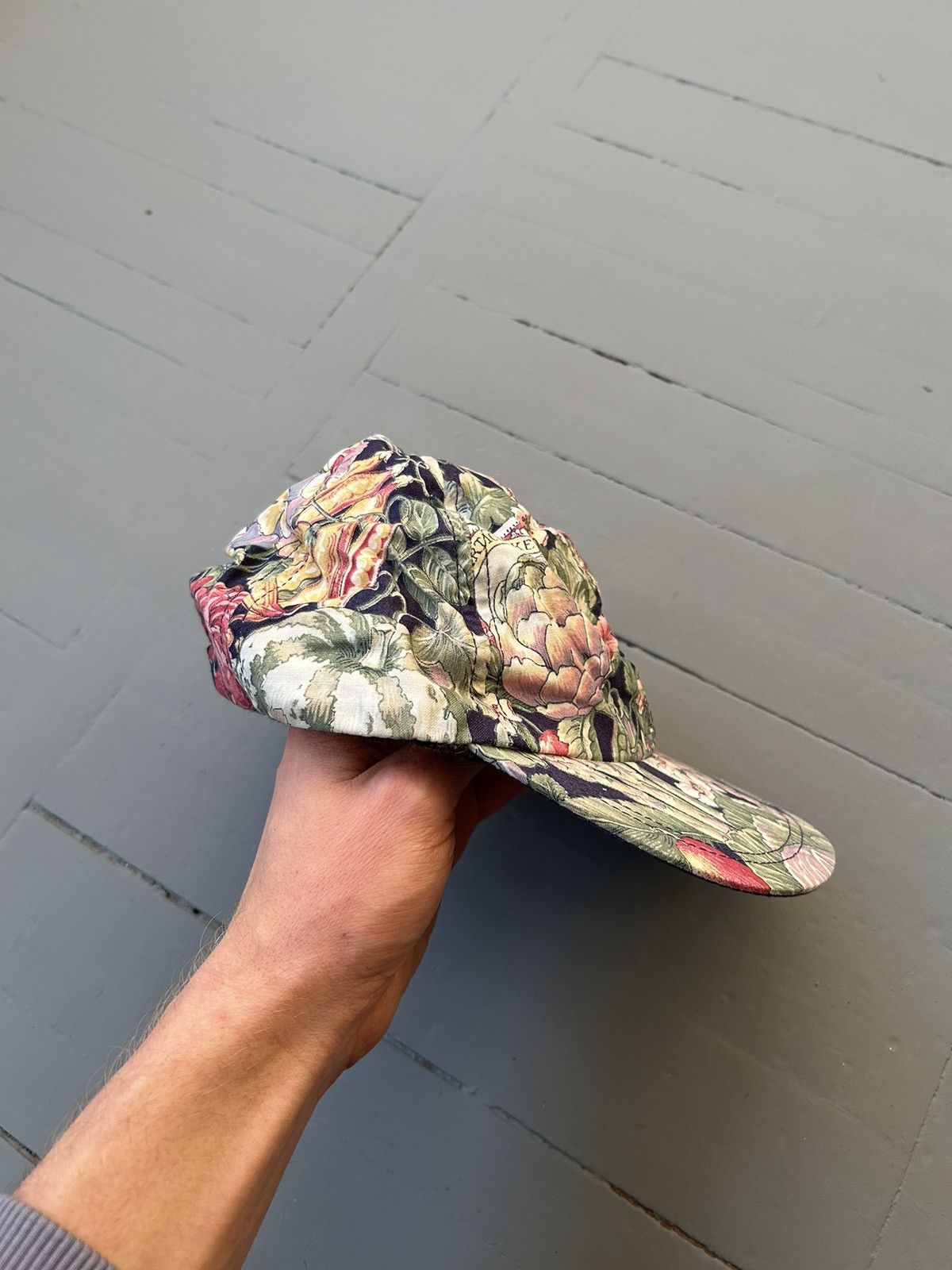 Vintage Vintage floral cap Size ONE SIZE - 2 Thumbnail