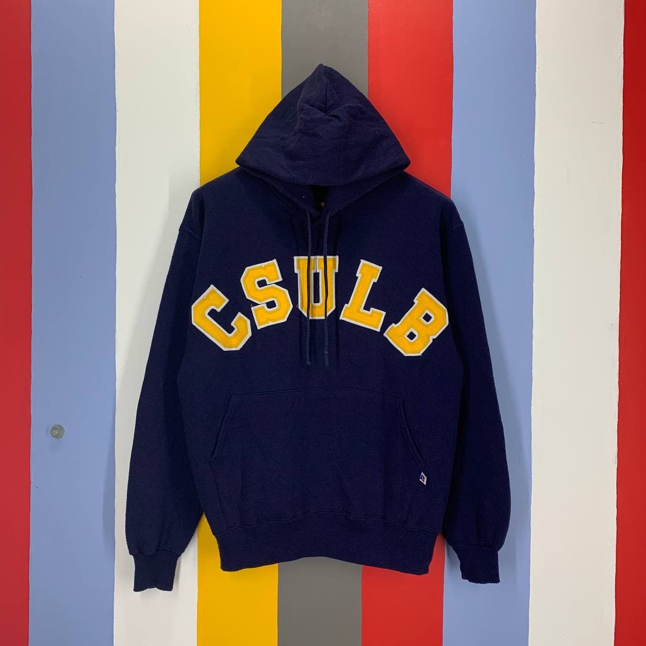 Russell Athletic 90s Vintage CALIFORNIA STATE UNIVERSITY Hoodie #2079/15 Size US L / EU 52-54 / 3 - 1 Thumbnail