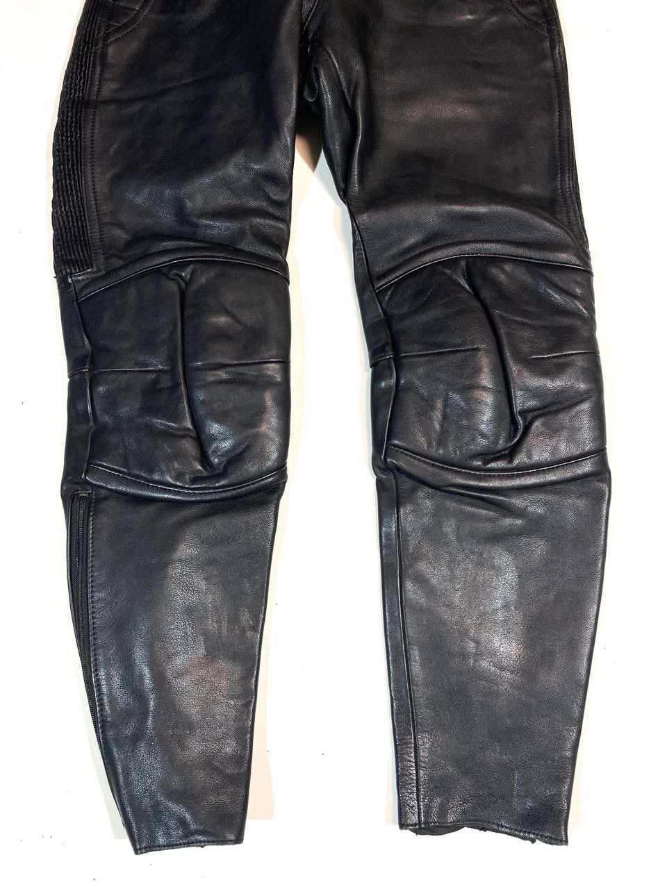 Vintage Leder Vintage Racing Moto Leather Pants Size US 30 / EU 46 - 3 Thumbnail