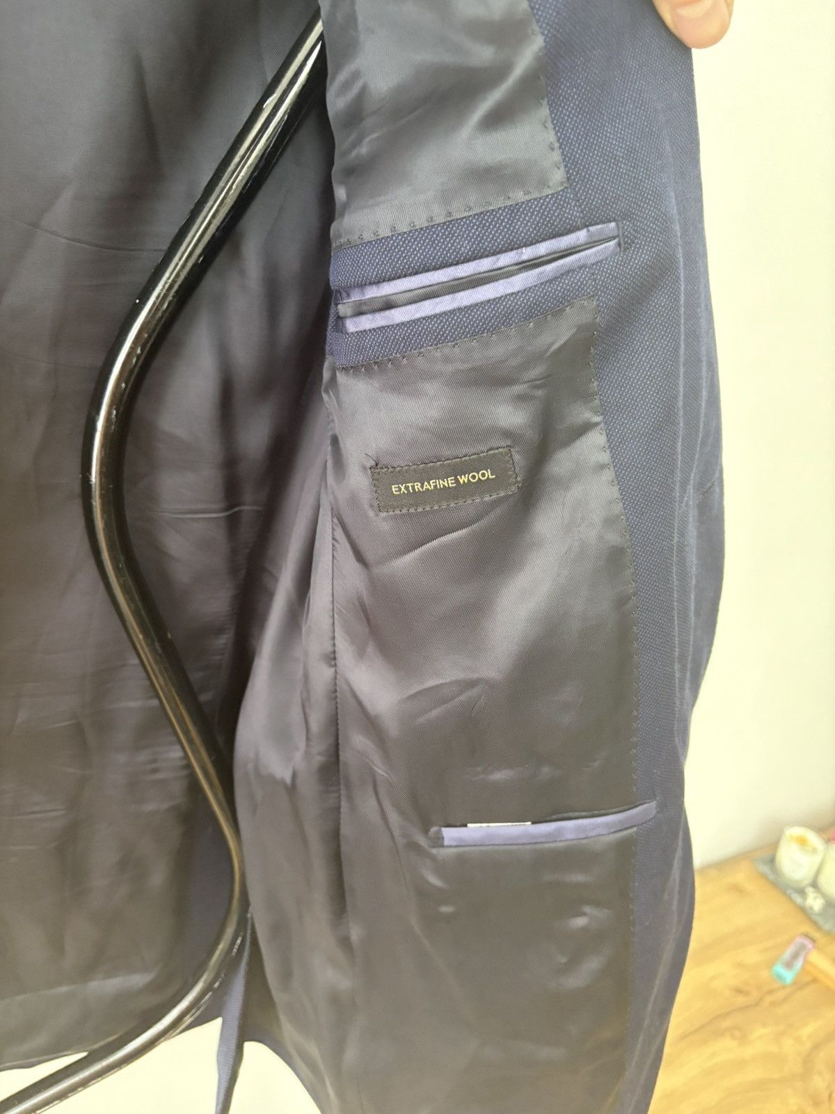 Designer × Massimo Dutti New Men’s Massimo Dutti Suit – 100% Wool Size 50L - 6 Thumbnail