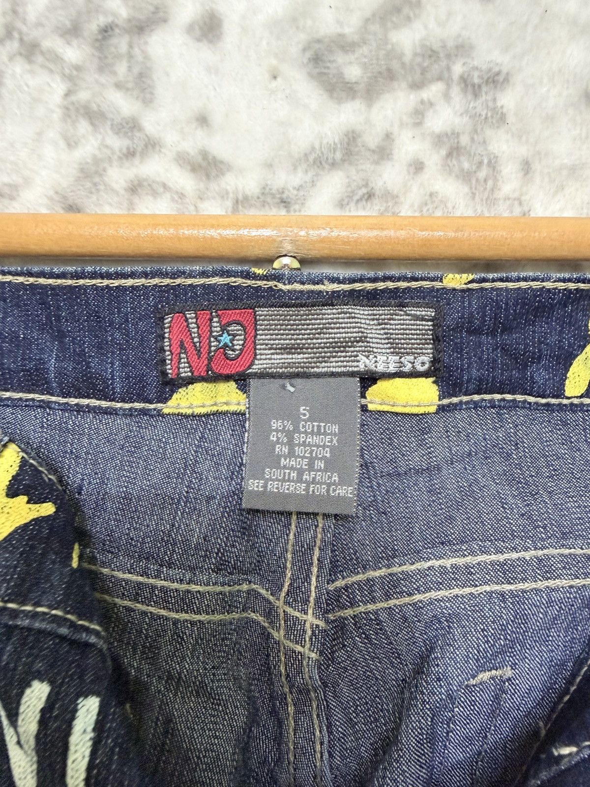 Hysteric Glamour Nesso Graffiti Print Flare Jeans Y2K Streetwear Bootcut Size US 28 / EU 44 - 15 Thumbnail