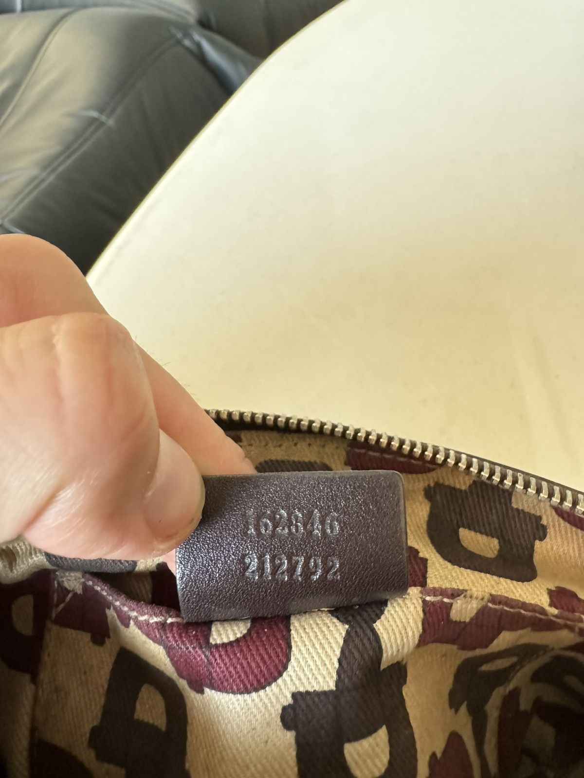 Gucci Vintage Monogram Gucci Clutch Bag Brown Leather Designer Size ONE SIZE - 12 Thumbnail