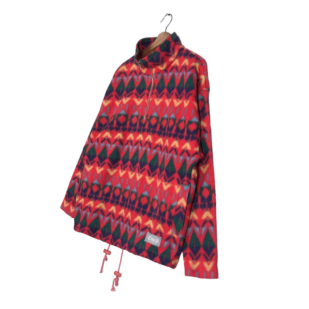 Vintage 🔥VINTAGE CREEKS USA FLEECE JACKET NATIVE NAVAJO ANORAK Size US M / EU 48-50 / 2 - 2 Thumbnail