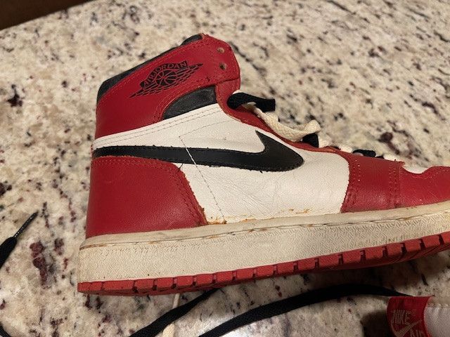 Nike ORIGINAL 1985 AIR JORDAN 1 Size US 8 / EU 41 - 3 Thumbnail