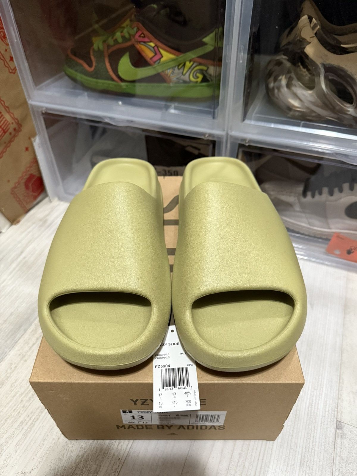 Adidas × Kanye West Adidas Yeezy Slide Resin 2022 Size US 13 / EU 46 - 4 Thumbnail