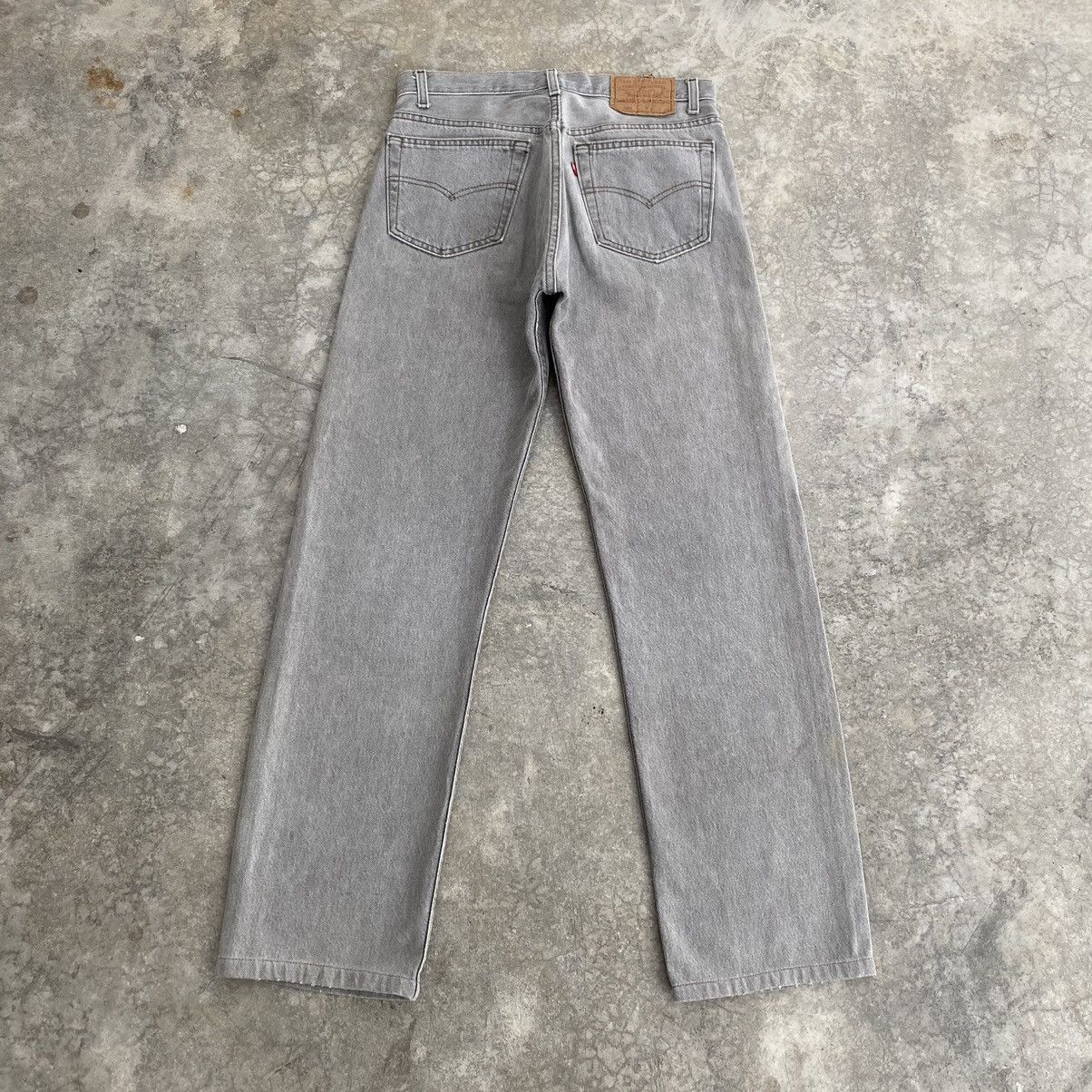 Levi's Size 30x29 VTG 1992 Levis 501 Desert Grey Denim Jeans Size US 30 / EU 46 - 13 Thumbnail