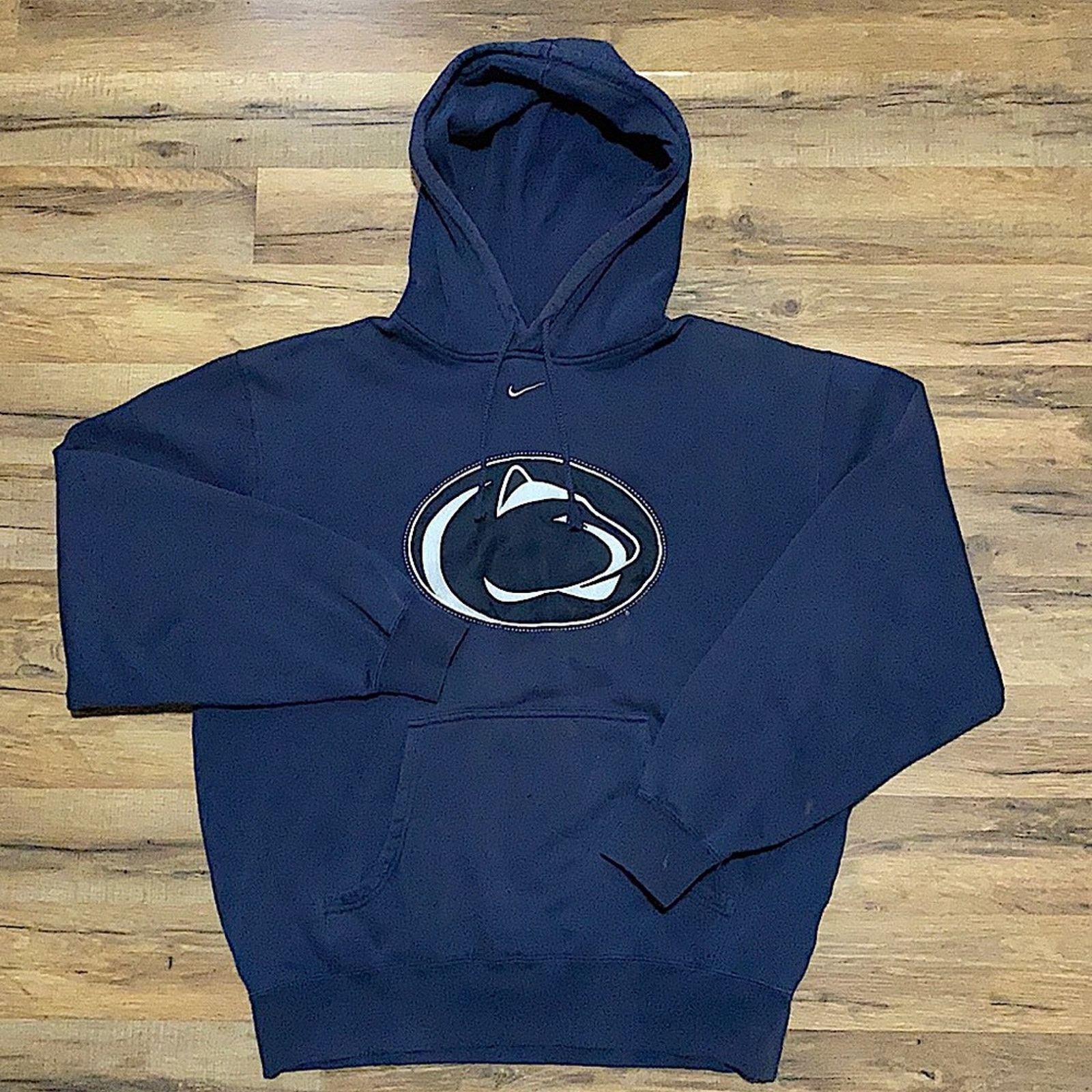 Nike Y2K Nike Team Penn State Center Swoosh Hoodie Sweatshirt Size US M / EU 48-50 / 2 - 3 Thumbnail