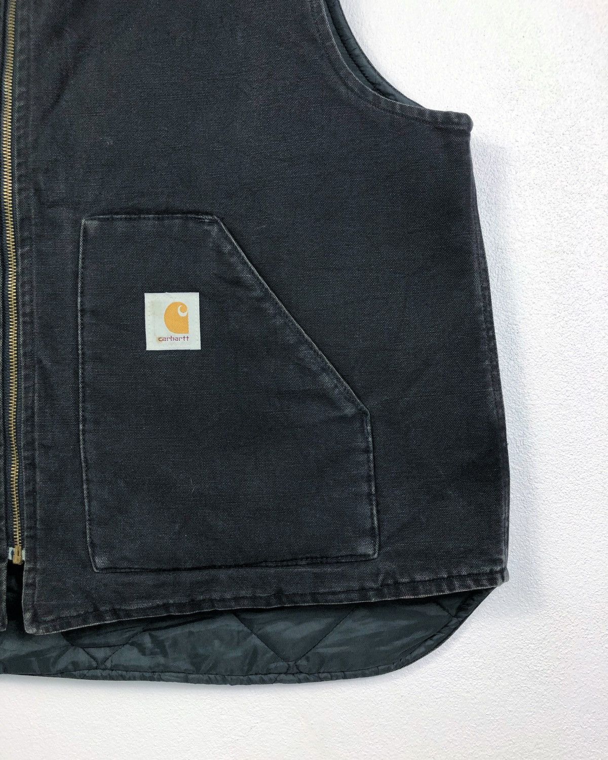 Carhartt × Vintage Rare Vintage Carhartt Quilted Vest Jacket Made in USA Size US XXL / EU 58 / 5 - 7 Thumbnail