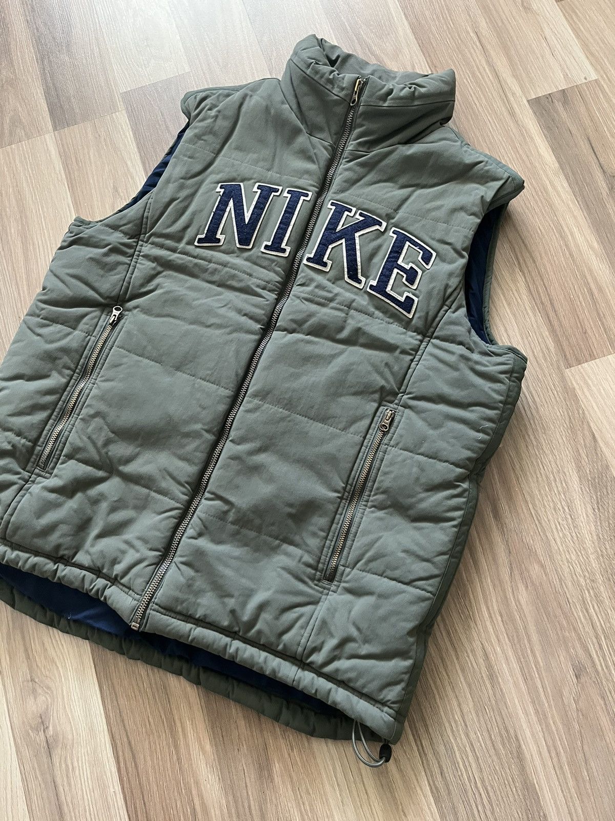 Nike HYPE Vintage Y2K Nike Vest Spell Out Logo Size US M / EU 48-50 / 2 - 6 Thumbnail