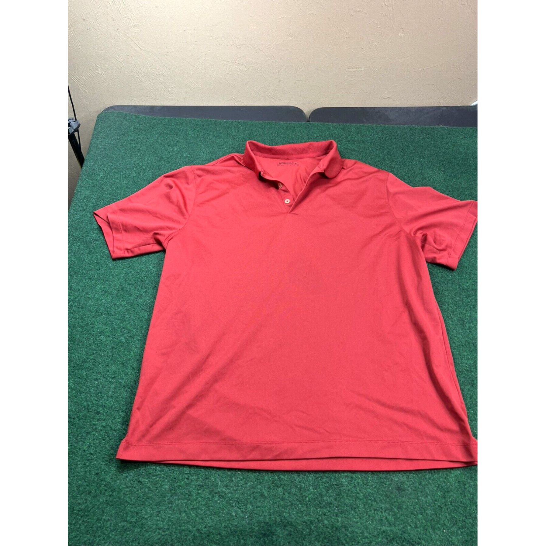 Nike Nike Golf Polo Shirt Men's 2XL Red FIT DRY Short Sleeve Size US XXL / EU 58 / 5 - 1 Thumbnail