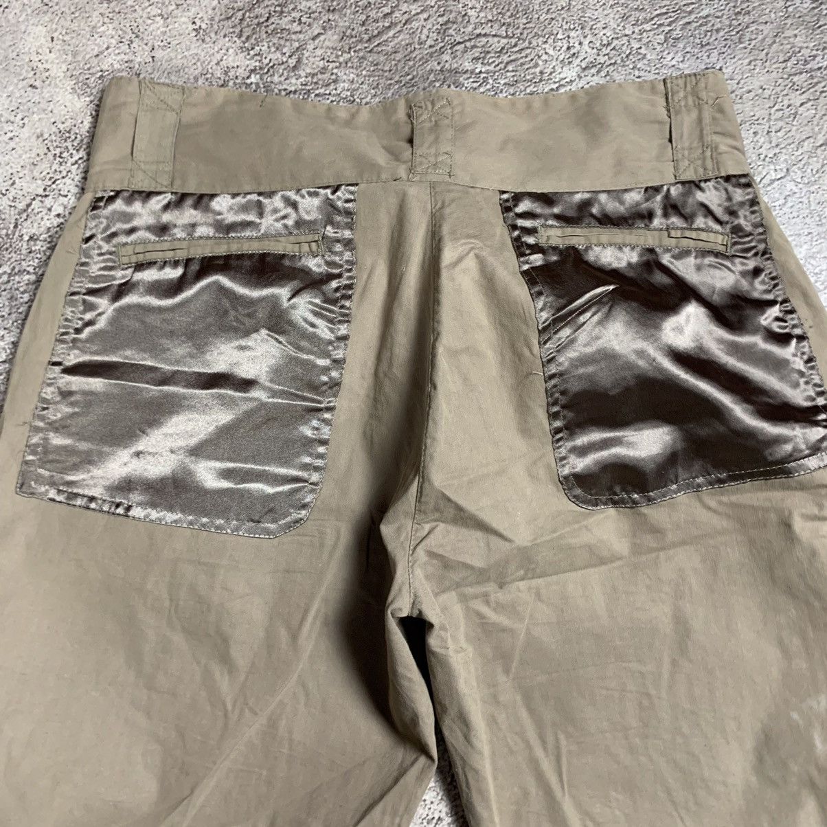 If Six Was Nine VINTAGE CARGO PANTS FLARED HYBRID PARACHUTE SPRING JAPAN 90S Size 29" - 11 Thumbnail