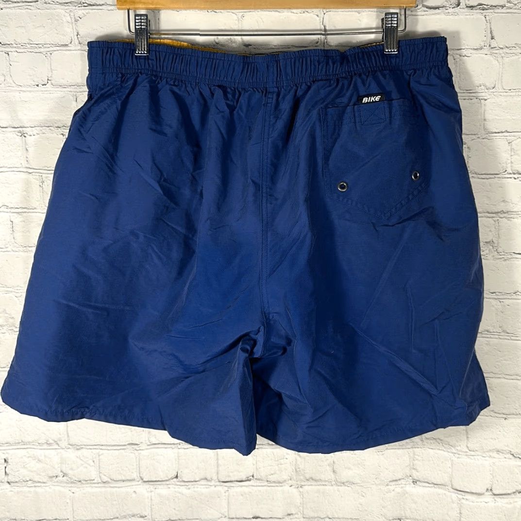 Vintage BIKE Swim Trunks Men's XL Blue Board Shorts Swimwear Board Shorts Mens XL Blue Bike Swim Trunks Size US 36 / EU 52 - 5 Thumbnail