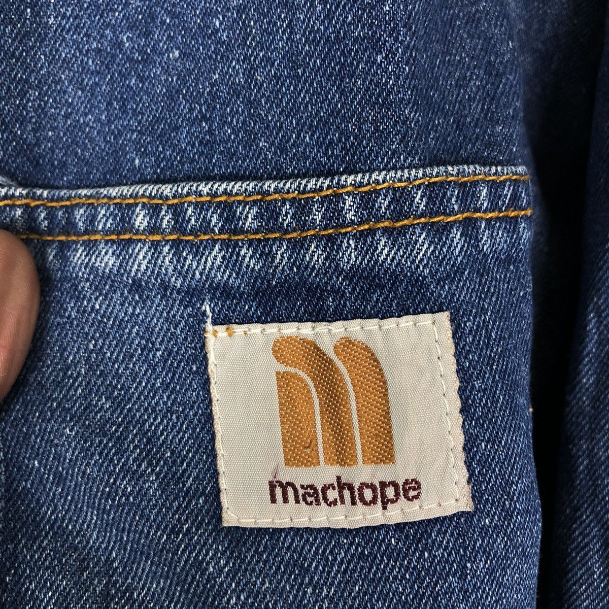 Japanese Brand 🔥90’s Denim Chore Work Jacket Machope Toyo Enterprise Size US L / EU 52-54 / 3 - 14 Thumbnail