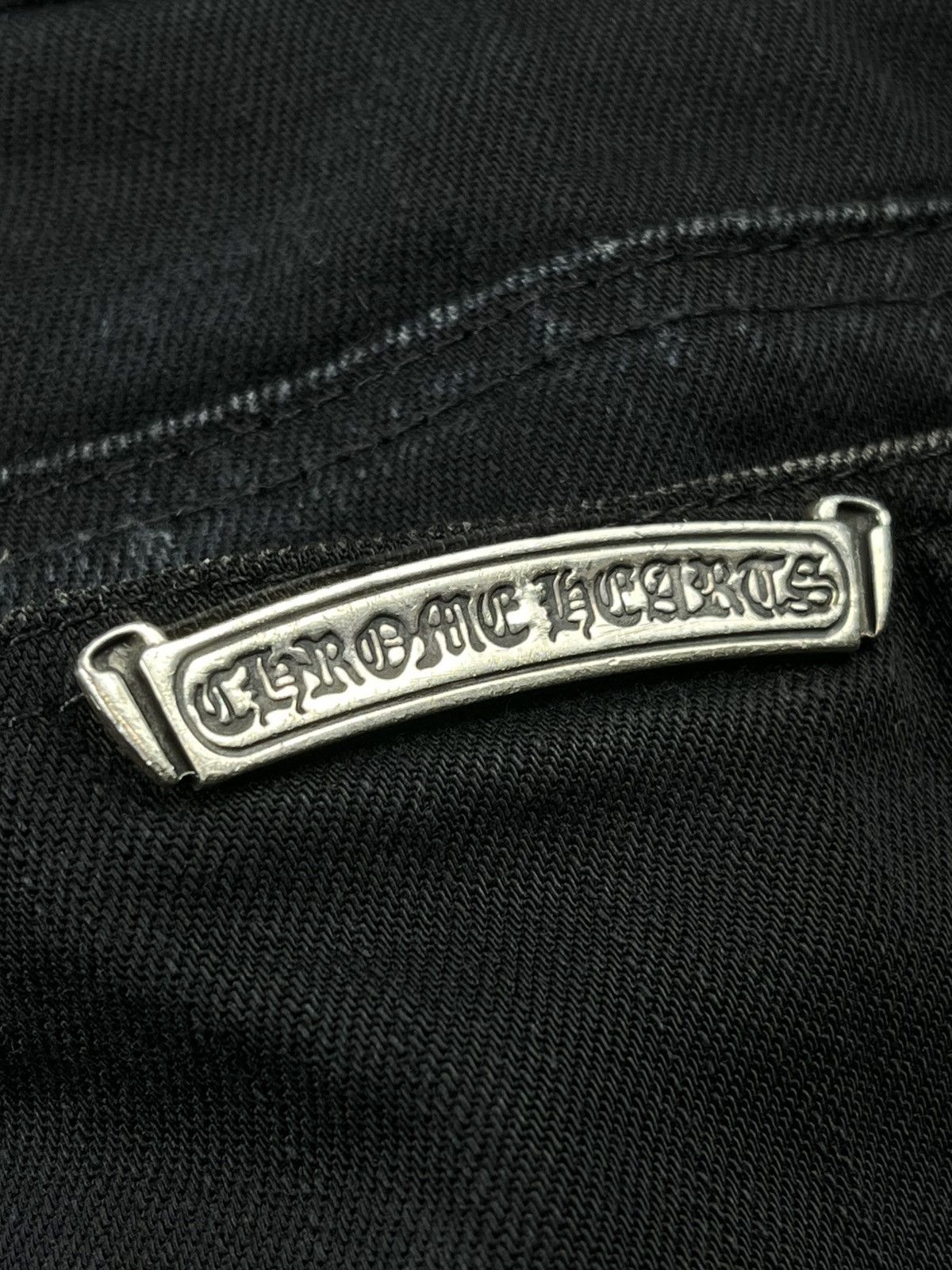 Chrome Hearts Chrome Hearts Vintage Skinny Fleur Knee Denim Jeans Altered Size US 32 / EU 48 - 7 Thumbnail