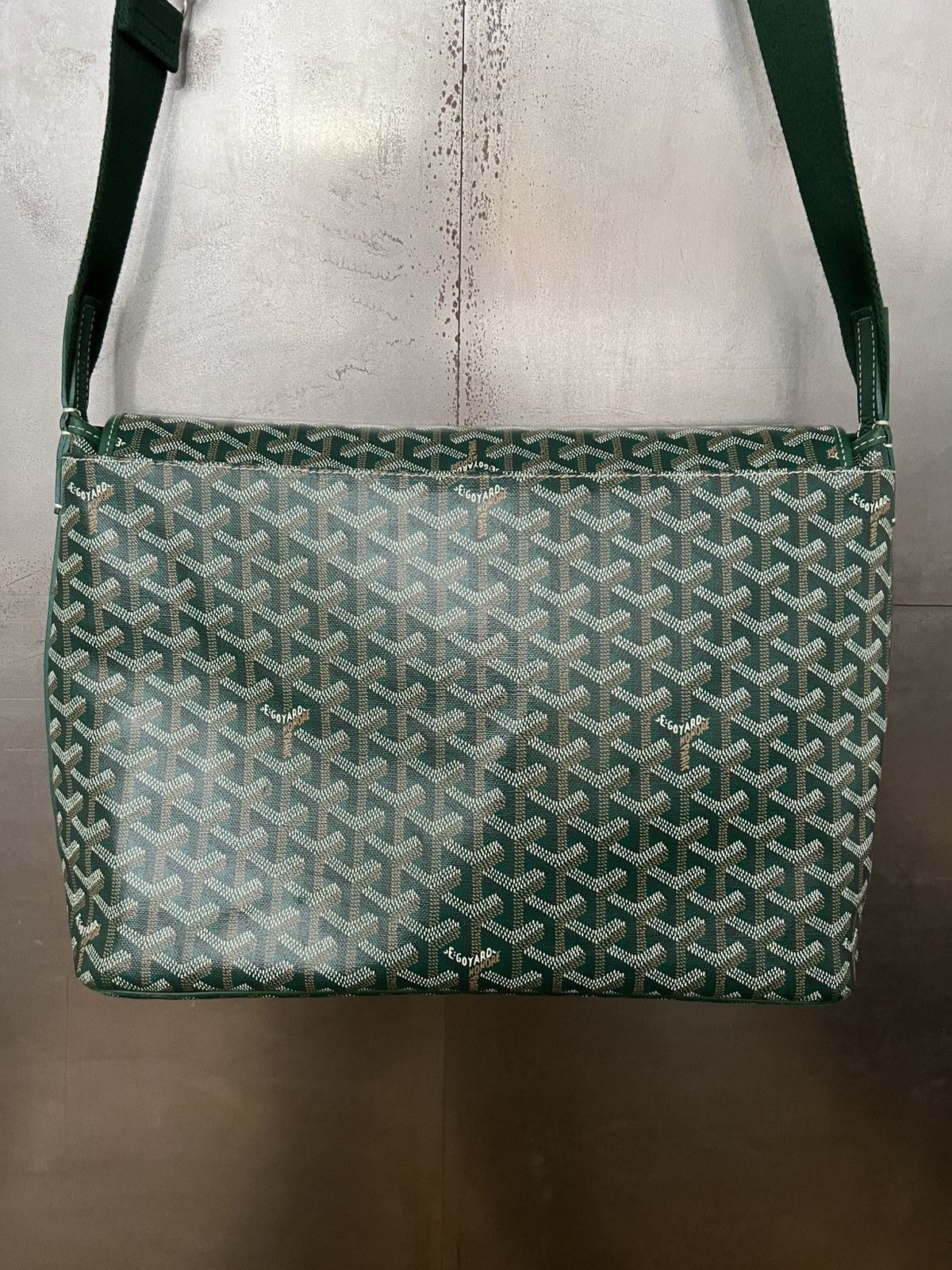 Goyard Goyard Capetien Messenger Bag Green Size ONE SIZE - 5 Thumbnail