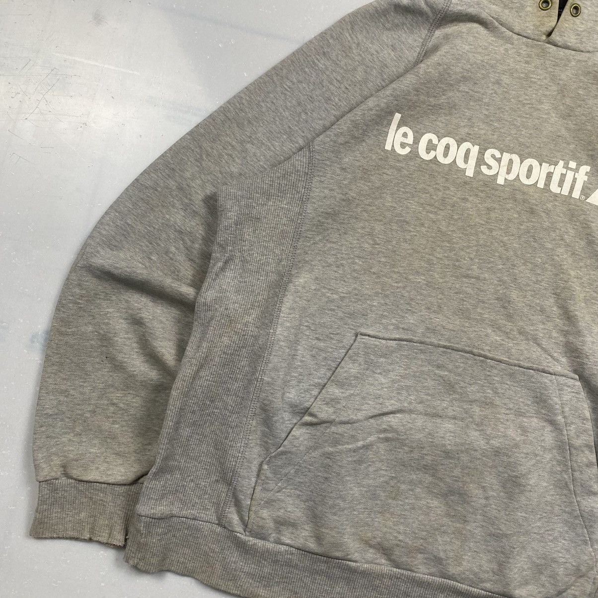 Other Vintage y2k Lecoq Sportif Distressed Pullover Size US M / EU 48-50 / 2 - 3 Thumbnail