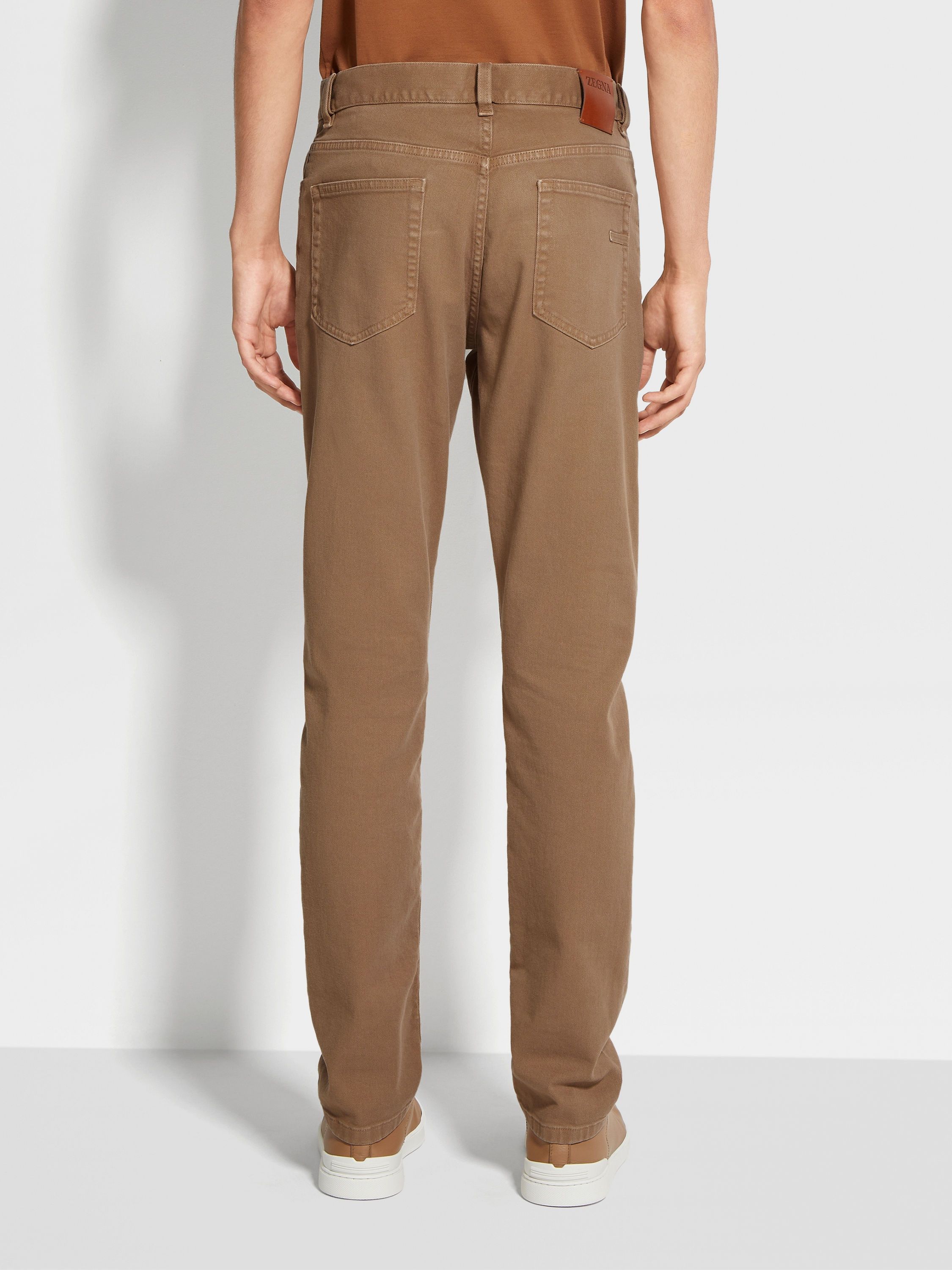 Ermenegildo Zegna o1s1rm0225 RUDPZWA7 Denim Jeans in Brown Size US 36 / EU 52 - 5 Thumbnail