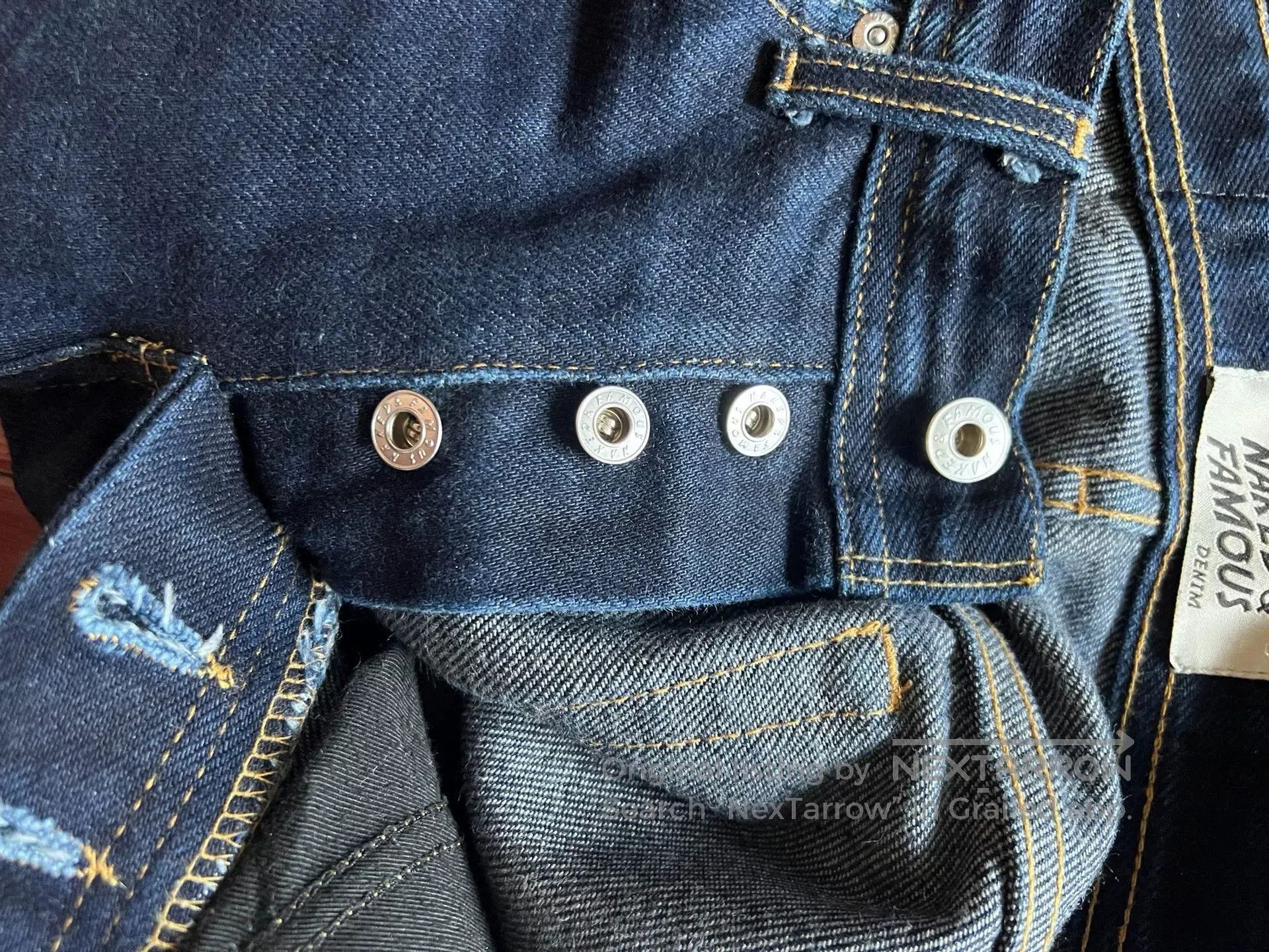 Naked & Famous Naked & Famous Elephant 10X 20oz Jeans. Size US 31 - 3 Thumbnail