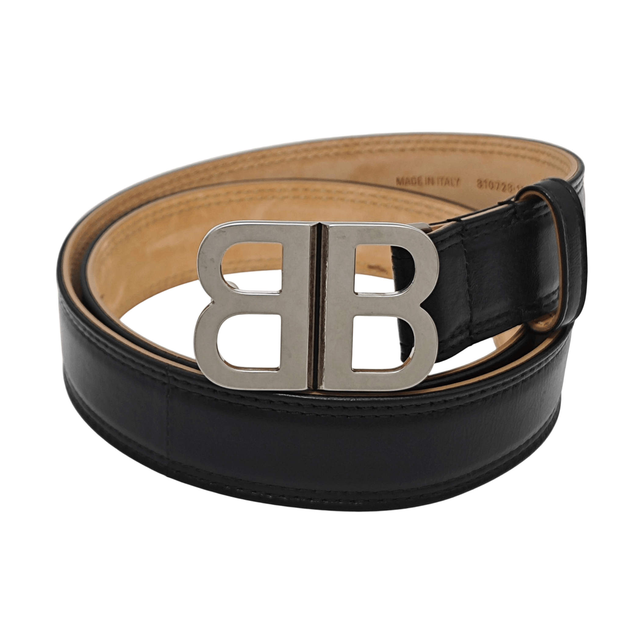 Balenciaga Balenciaga BB Logo Leather Belt Size 90 Size ONE SIZE - 1 Thumbnail