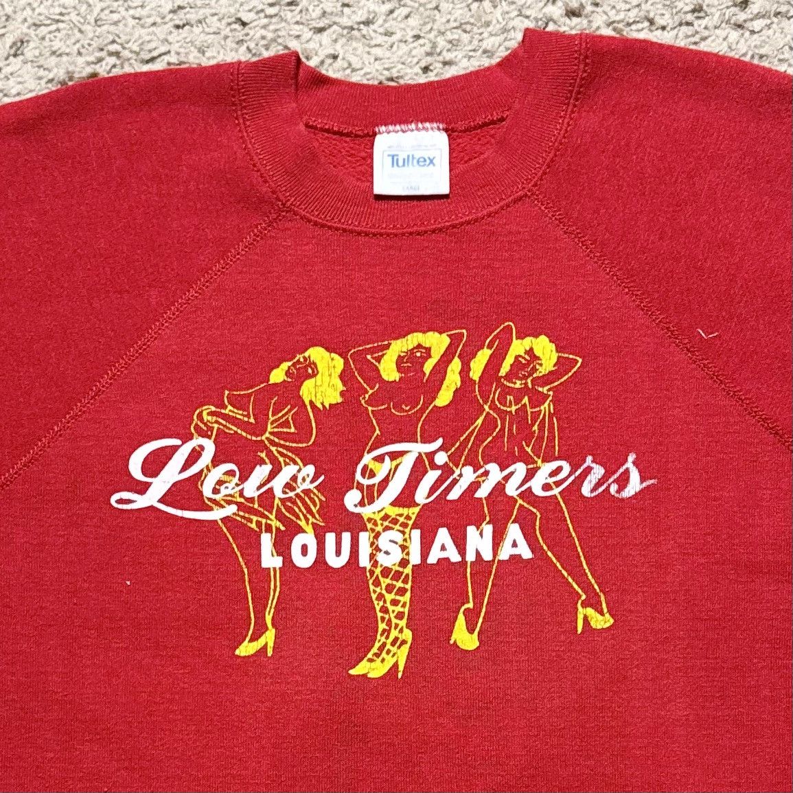 Vintage Vintage Low Timers Louisiana Strip Club Sweatshirt Size US L / EU 52-54 / 3 - 3 Thumbnail