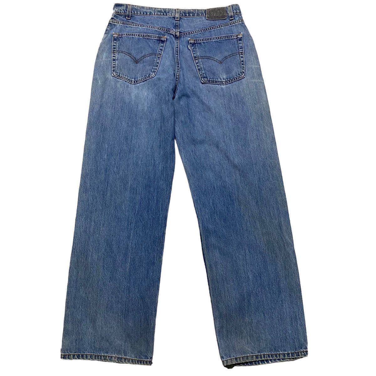 Levi's Vintage 90s Levis Silvertab Straight+Loose Denim Jeans Size US 36 / EU 52 - 2 Thumbnail