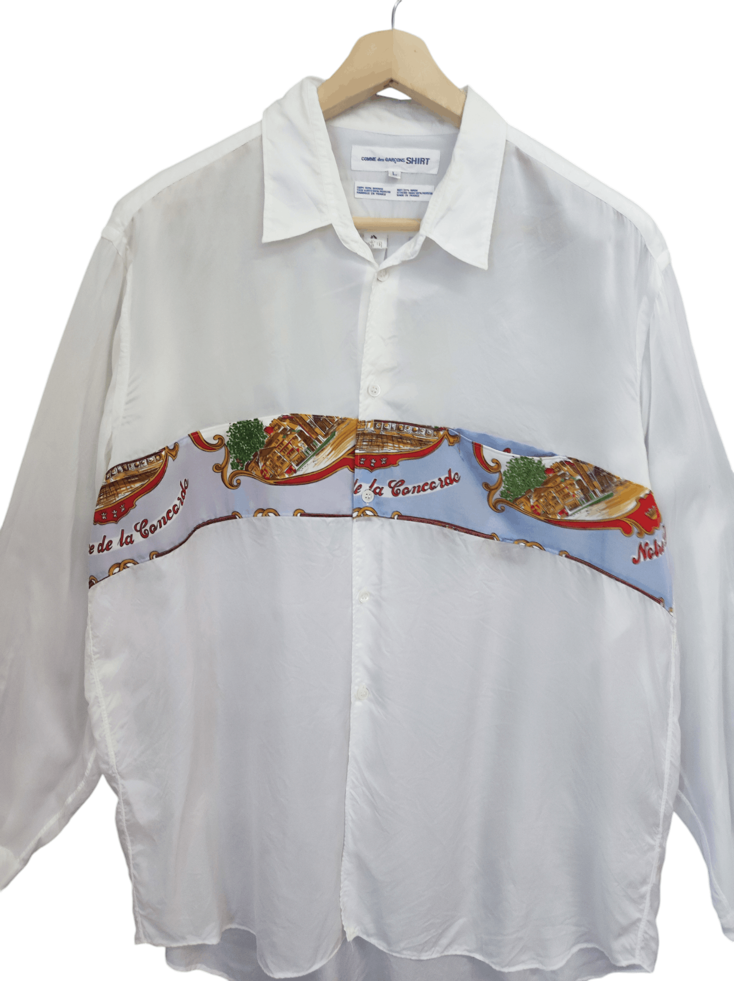 Comme des Garcons 90s Comme Des Garcons paris place de la Concorde Size US L / EU 52-54 / 3 - 4 Thumbnail