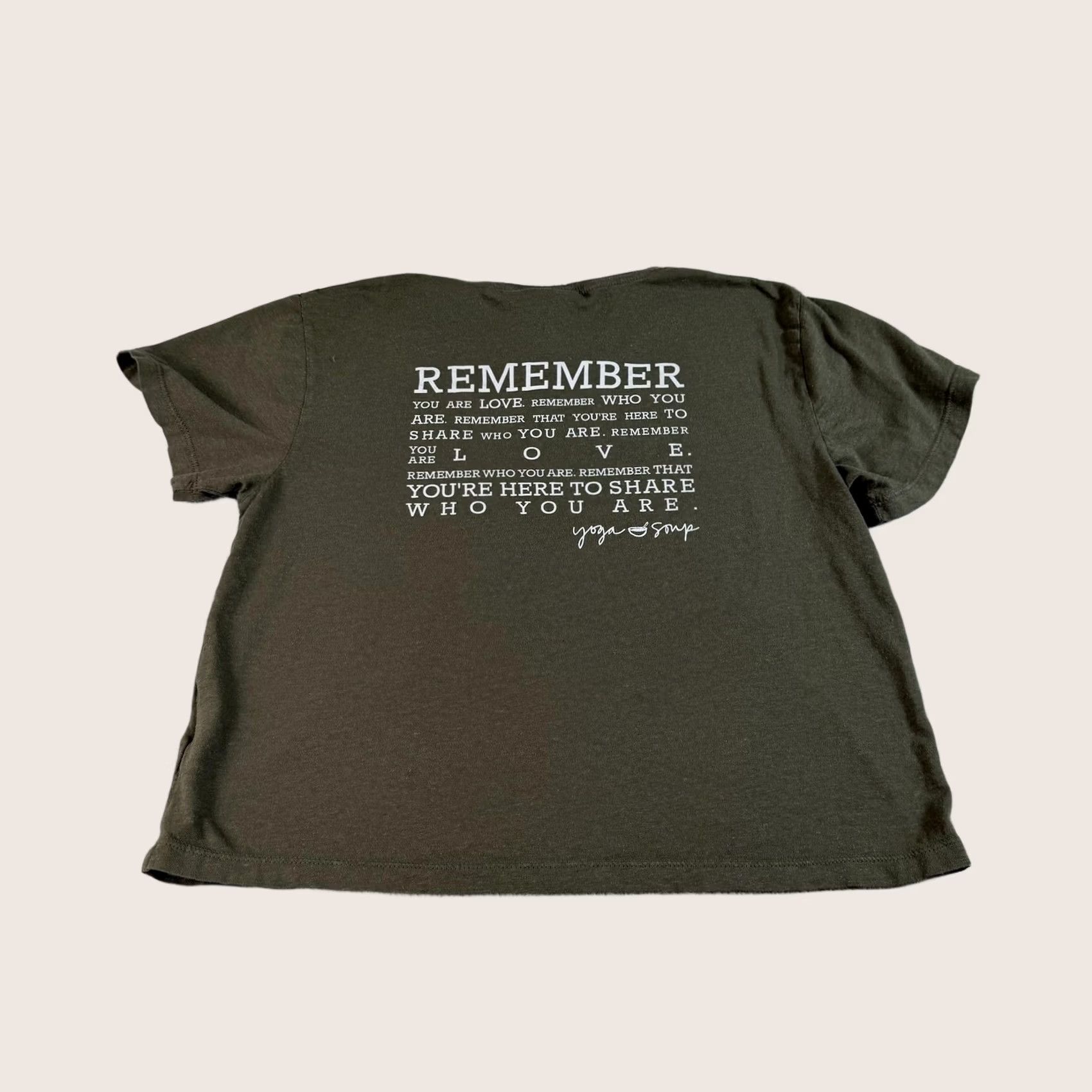 Jungmaven Jungmaven Shirt Women Small Green Yoga Soup Graphic Tee Hemp Organic Cotton Boxy Size S / US 4 / IT 40 - 1 Thumbnail