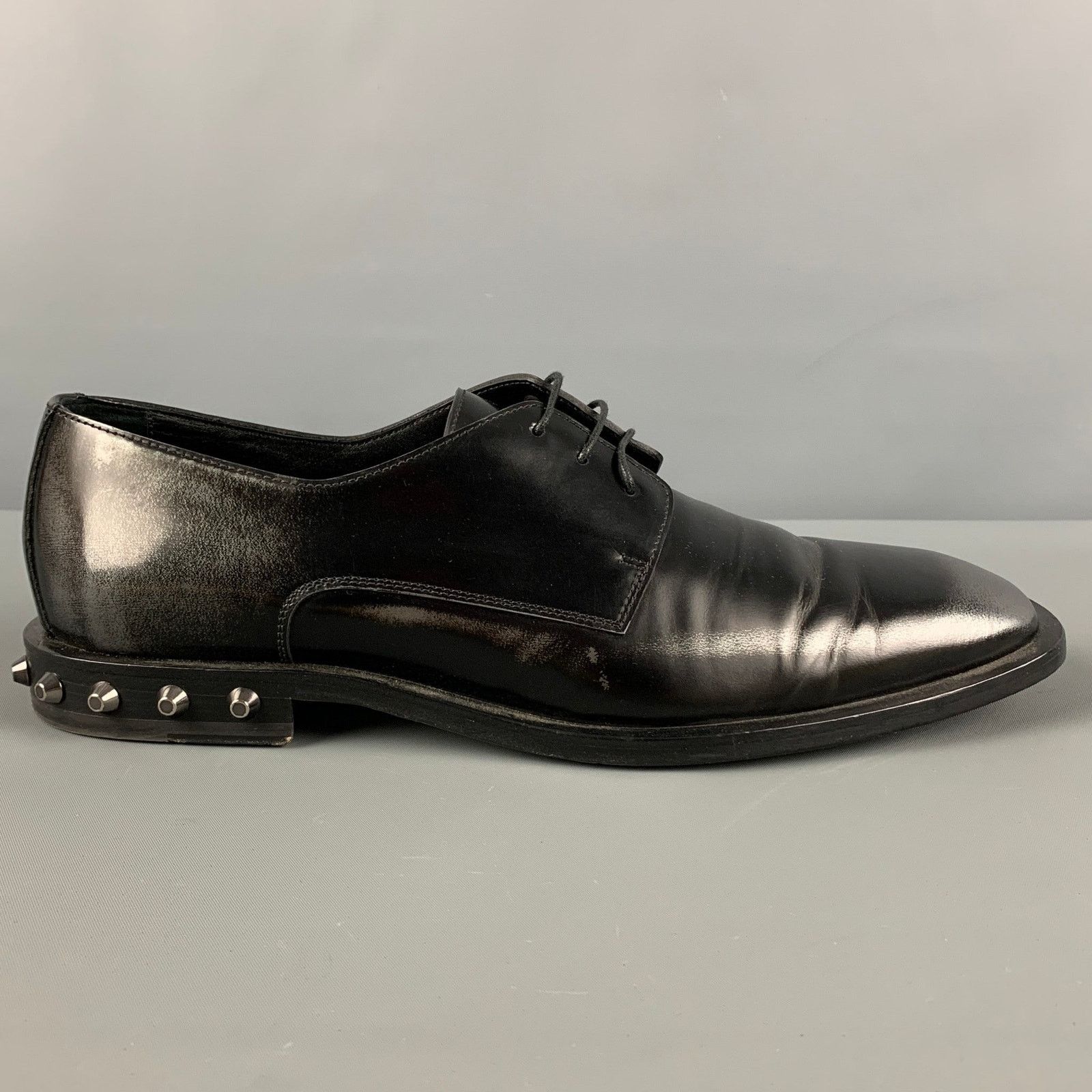 Jimmy Choo Thame Glitter Loafer. Sz 42 US. 9. Tylor 60 | Black Soft Box Calf Loafers with Crystal  main image 3