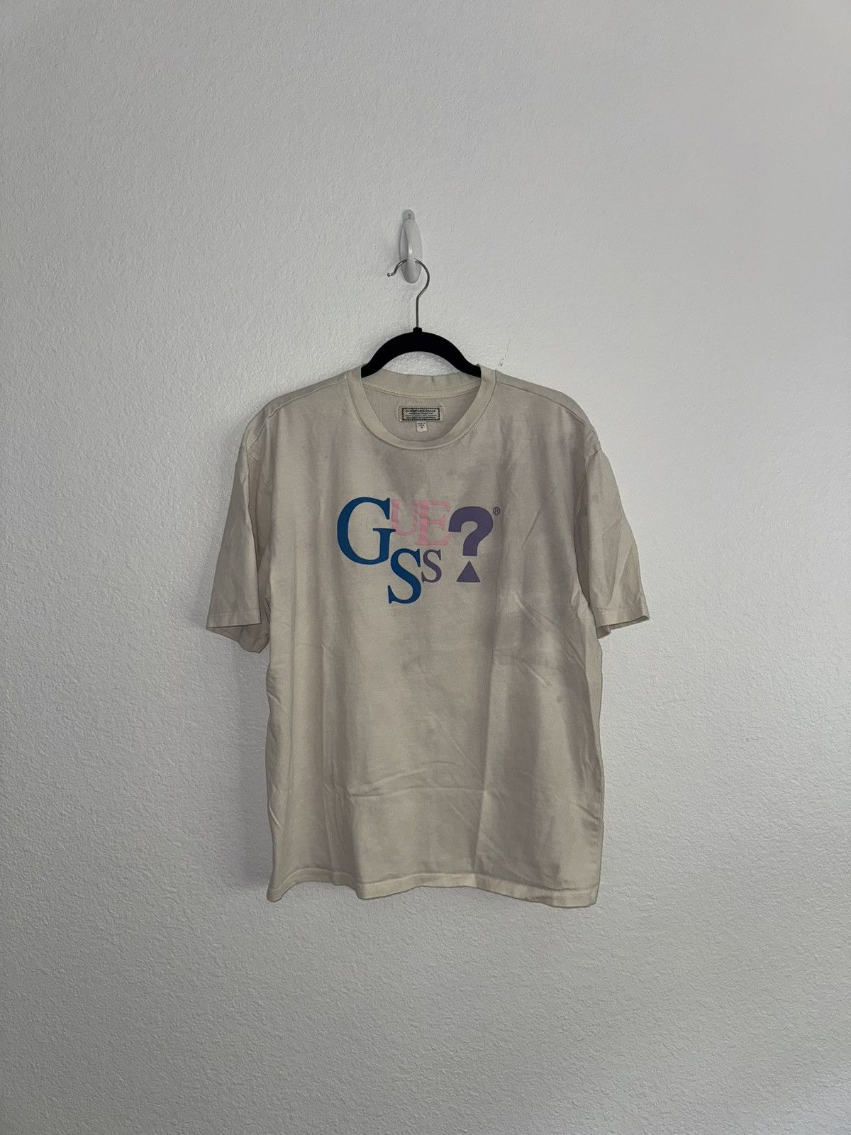 Guess Vintage Guess Spellout Tee Size US M / EU 48-50 / 2 - 1 Thumbnail