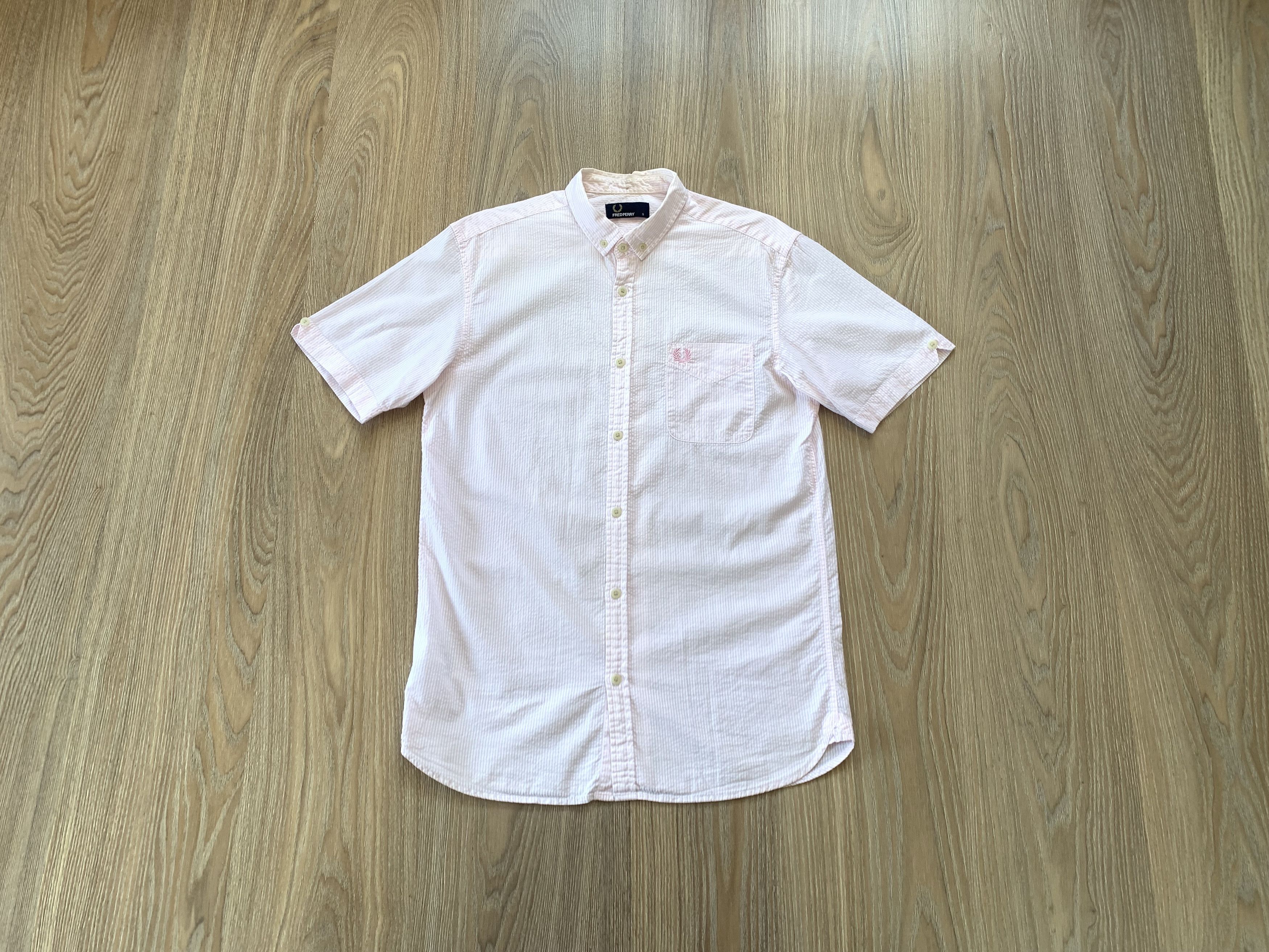 Fred Perry Fred Perry Stripe Cotton Button Down Shirt Size US S / EU 44-46 / 1 - 1 Thumbnail