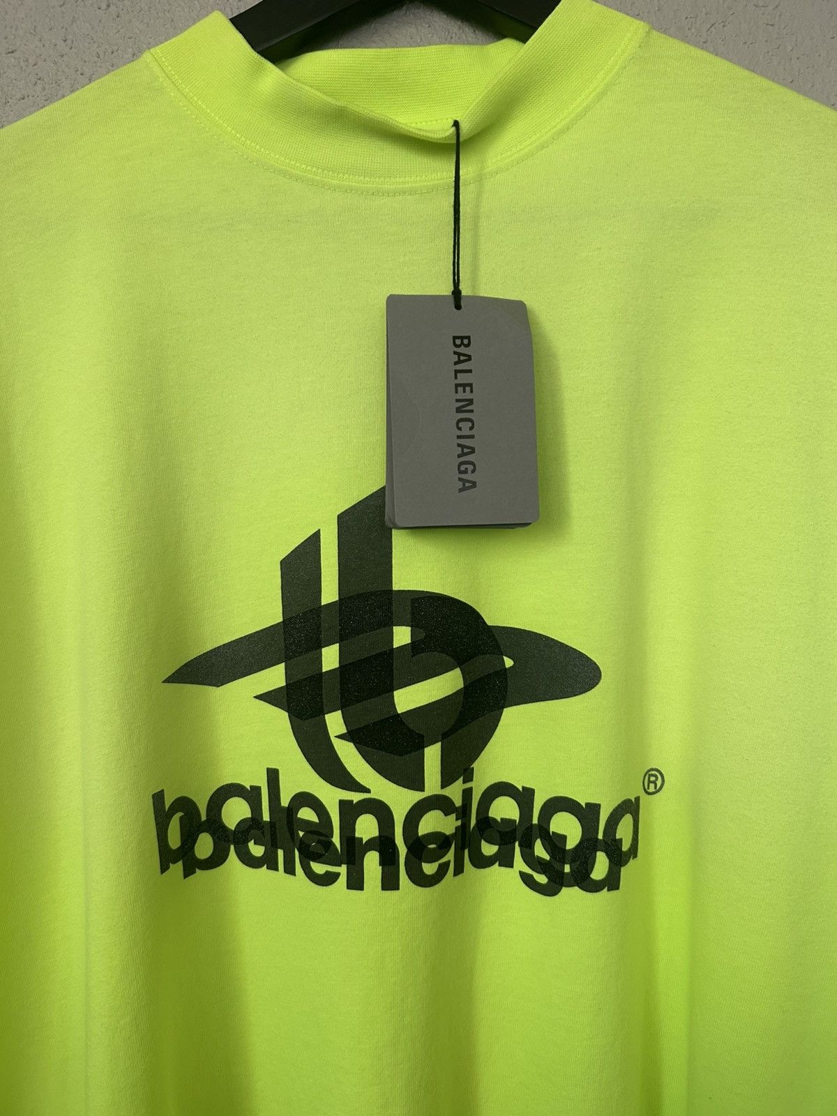 Balenciaga NEW BALENCIAGA NEON LOOP LAYERED TEE Size US M / EU 48-50 / 2 - 2 Thumbnail