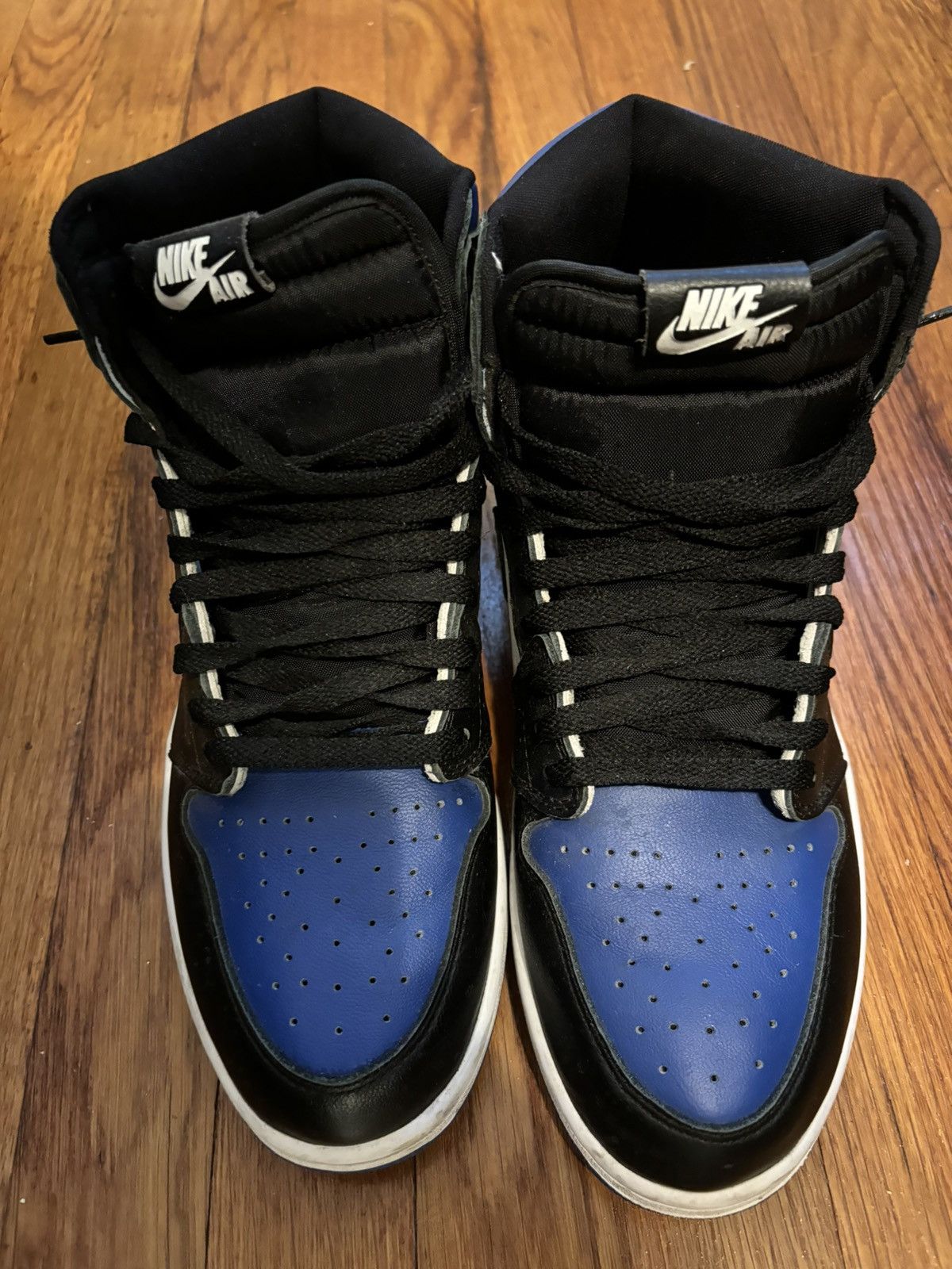 Jordan Brand Royal blue toe Jordan 1s Size US 11 / EU 44 - 5 Thumbnail