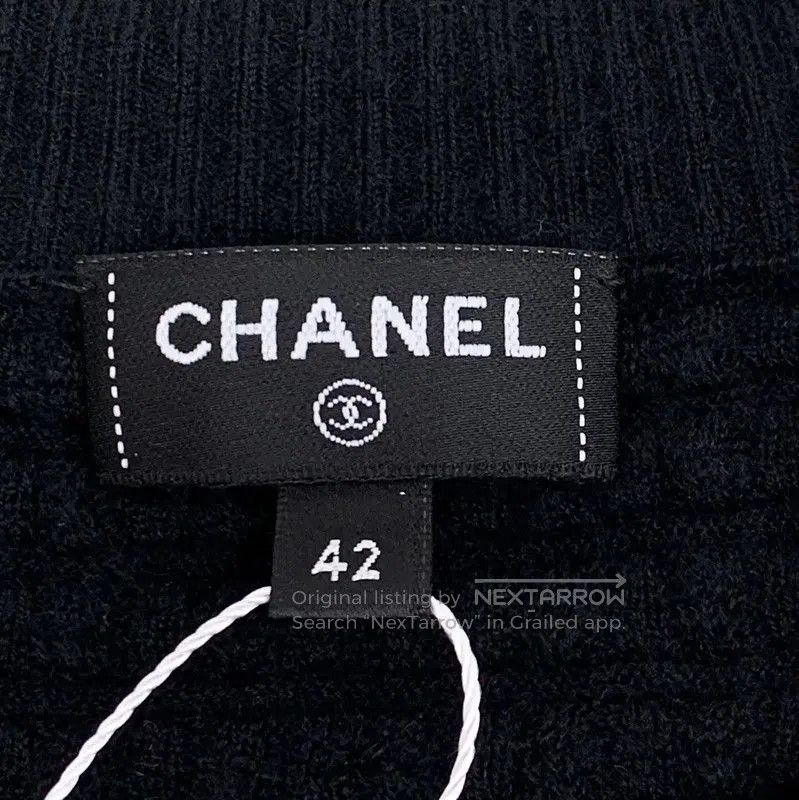 Chanel Chanel Black Cashmere Women's Cardigan . Size XXS / US 00 / IT 34 - 5 Thumbnail