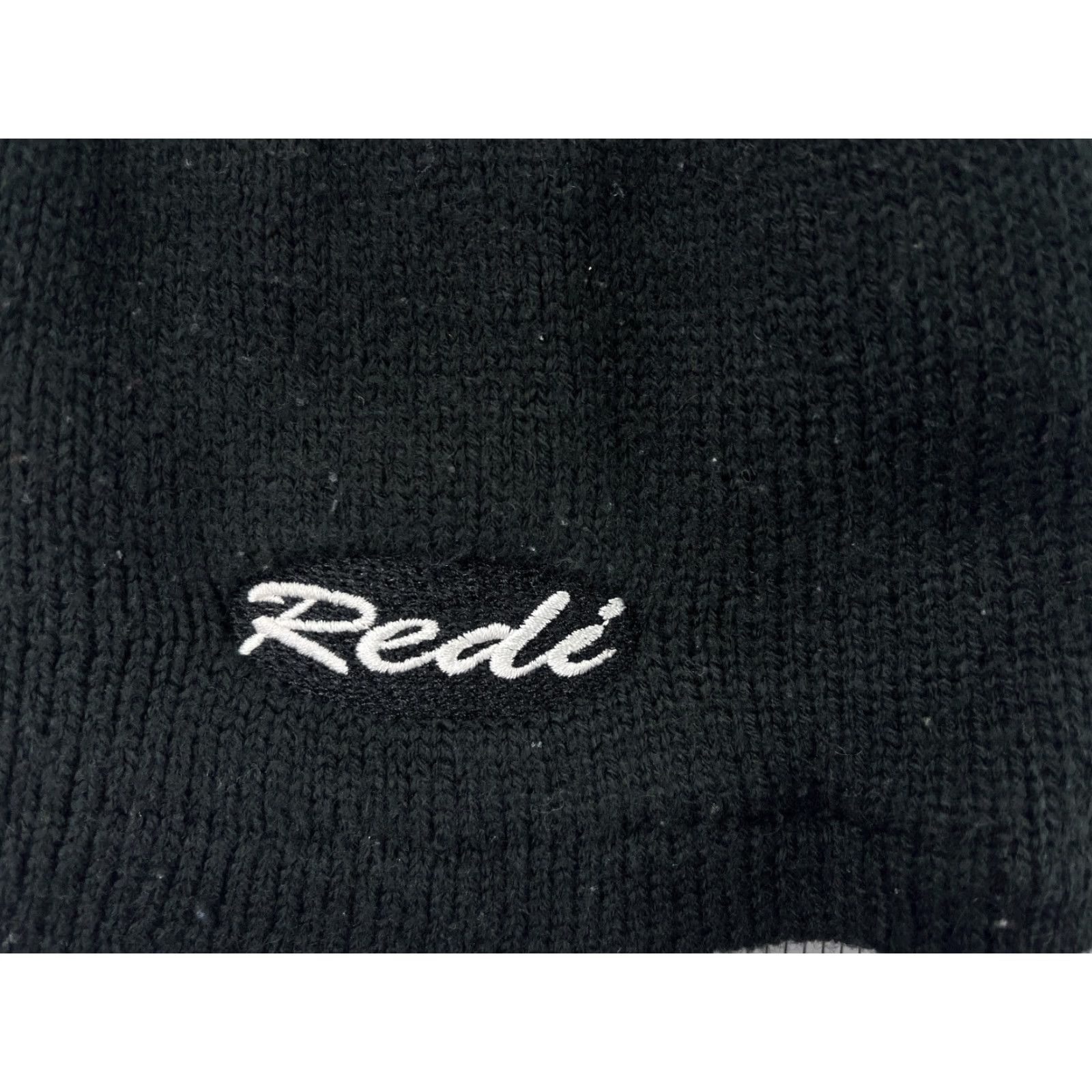 Port & Company Port & Company Beanie Hats Adult One Size Black Knit Lined Acrylic Polyester Ski Theme Mens/Unisex Size ONE SIZE - 2 Thumbnail