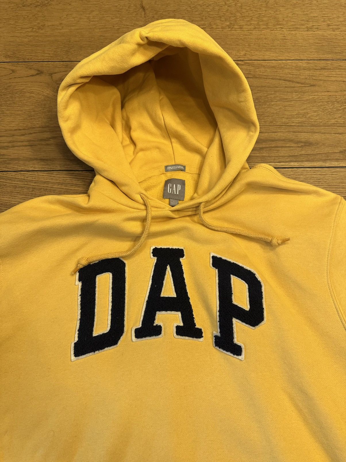Dapper Dan × Gap Gap x Dapper Dan DAP hoodie yellow Size US L / EU 52-54 / 3 - 3 Thumbnail