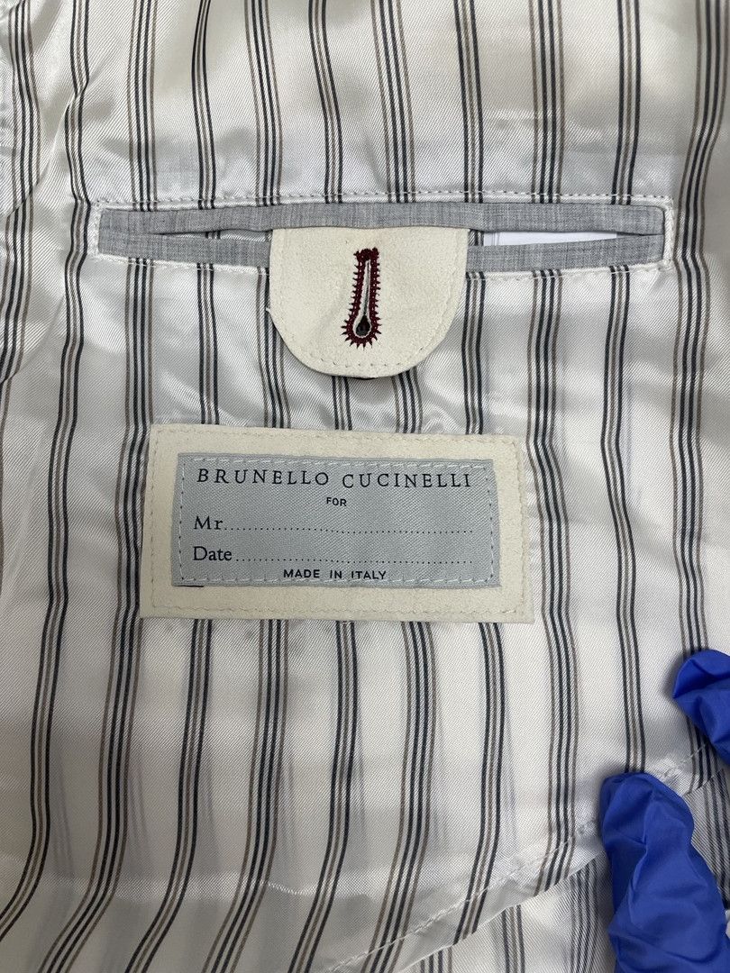 Brunello Cucinelli BRUNELLO CUCINELLI Mens Buttoned Straight Hem Jacket Size US M / EU 48-50 / 2 - 12 Thumbnail