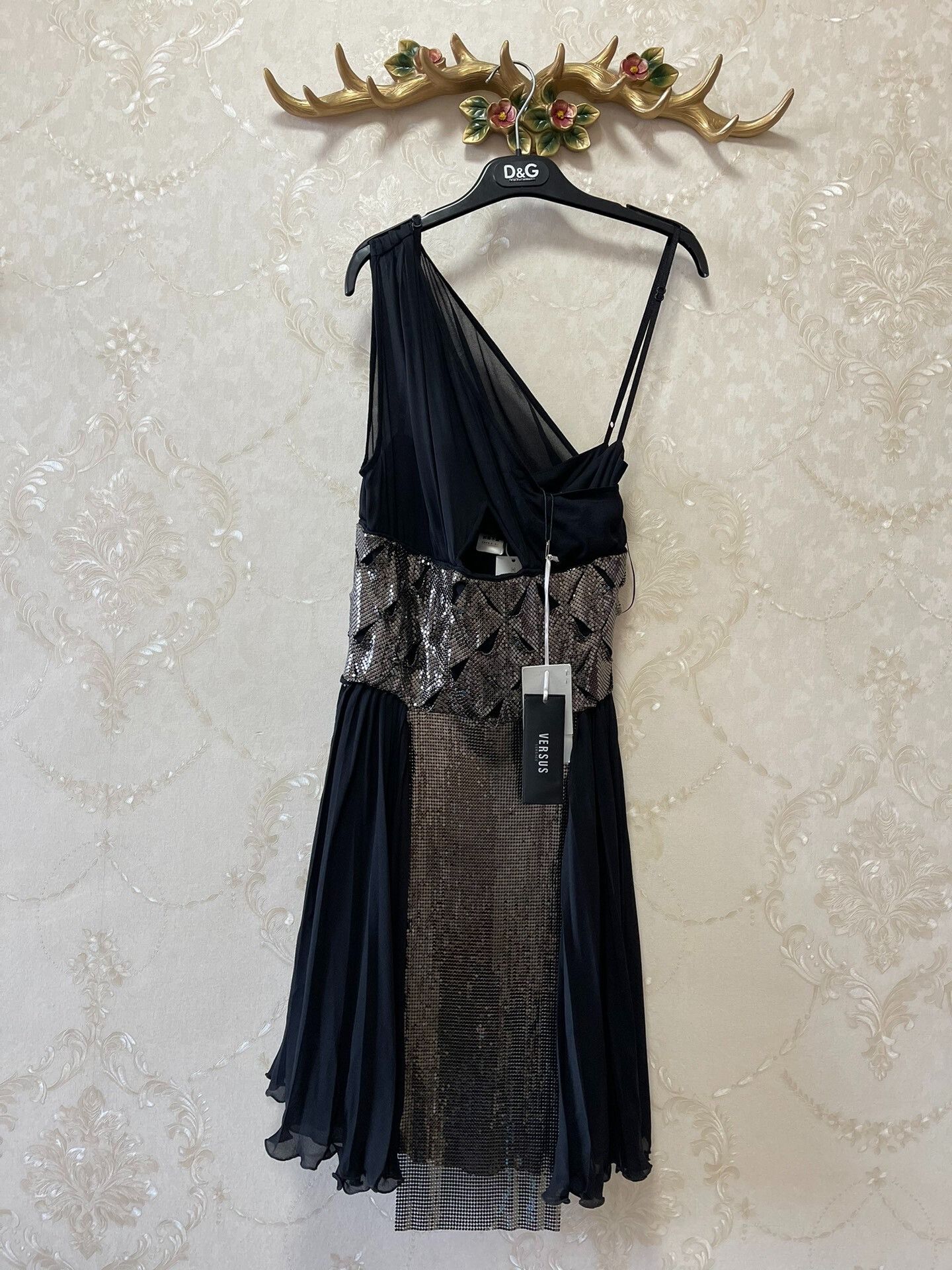 Versus Versace Versace New Runway Silk Dress Size M / US 6-8 / IT 42-44 - 1 Thumbnail