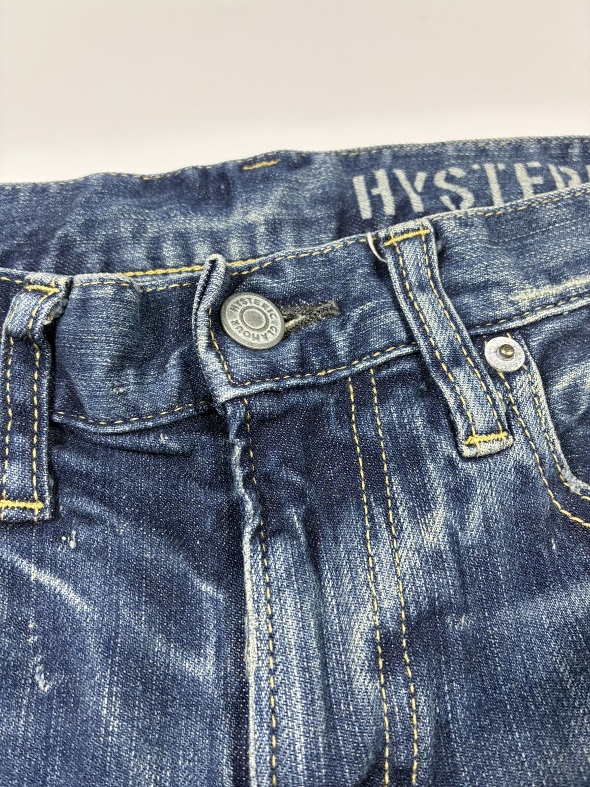Hysteric Glamour Hysteric Glamour Studded Denim Pants Size 30" / US 8 / IT 44 - 4 Thumbnail