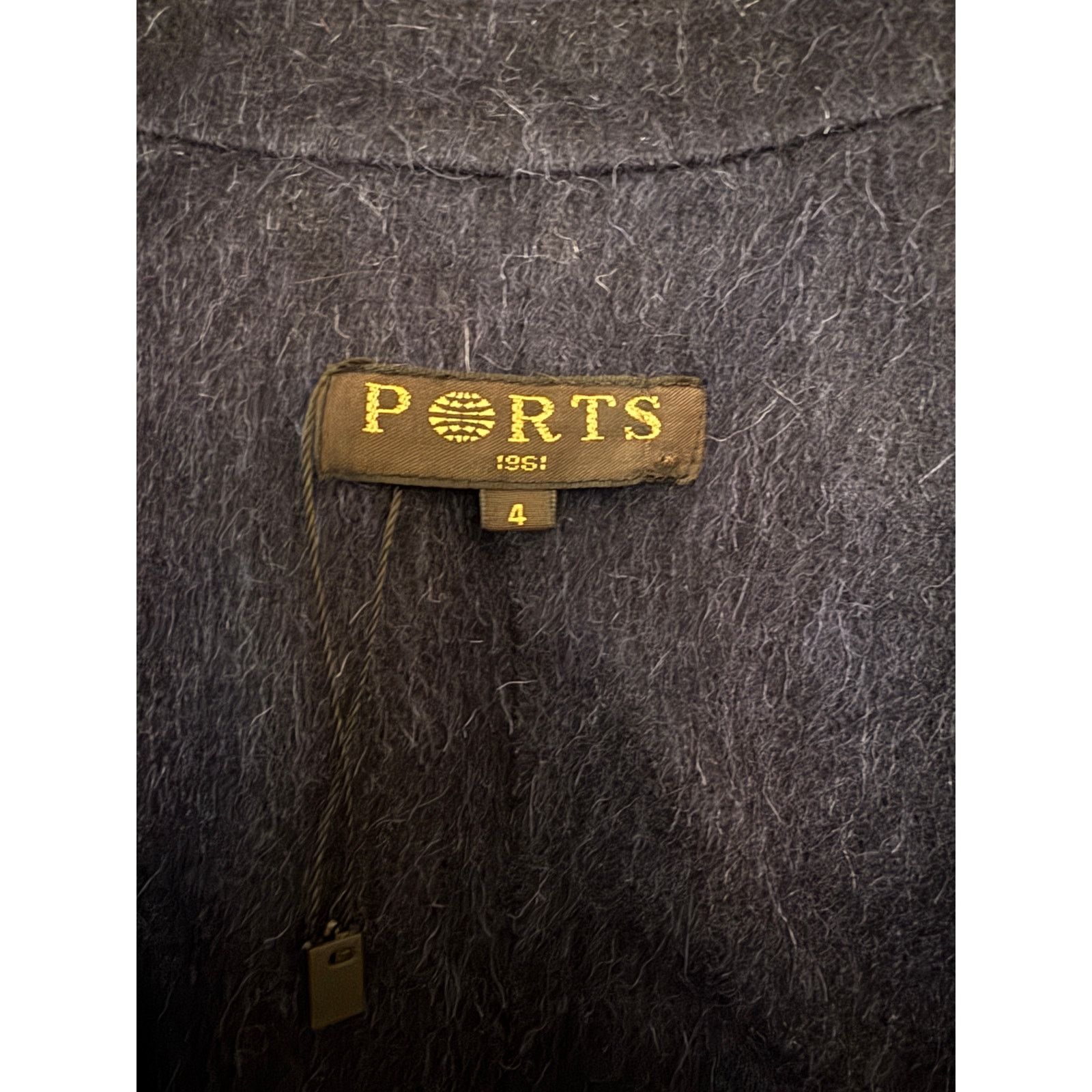 Ports 1961 Ports 1961 Gold-Embroidered Glen Plaid Blazer Size S / US 4 / IT 40 - 6 Thumbnail