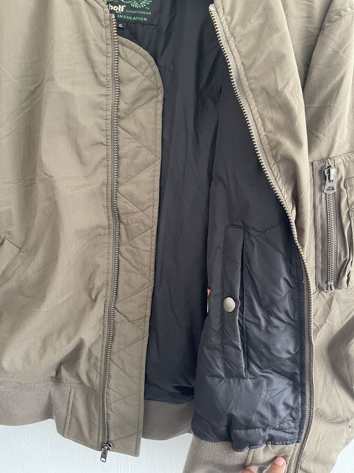 Schott Schott Bomber Jacket Size US XL / EU 56 / 4 - 10 Thumbnail