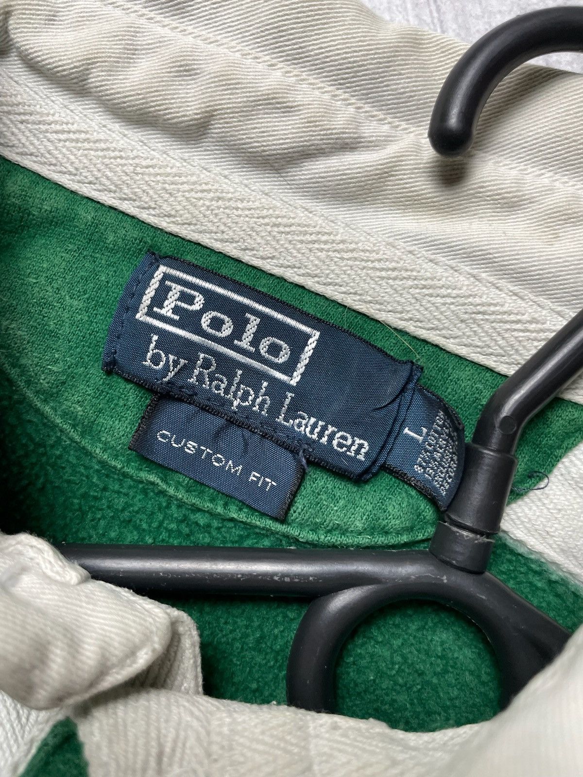 Polo Ralph Lauren Polo Ralph Lauren vintage long sleeve rugby shirt size L Size US L / EU 52-54 / 3 - 7 Thumbnail