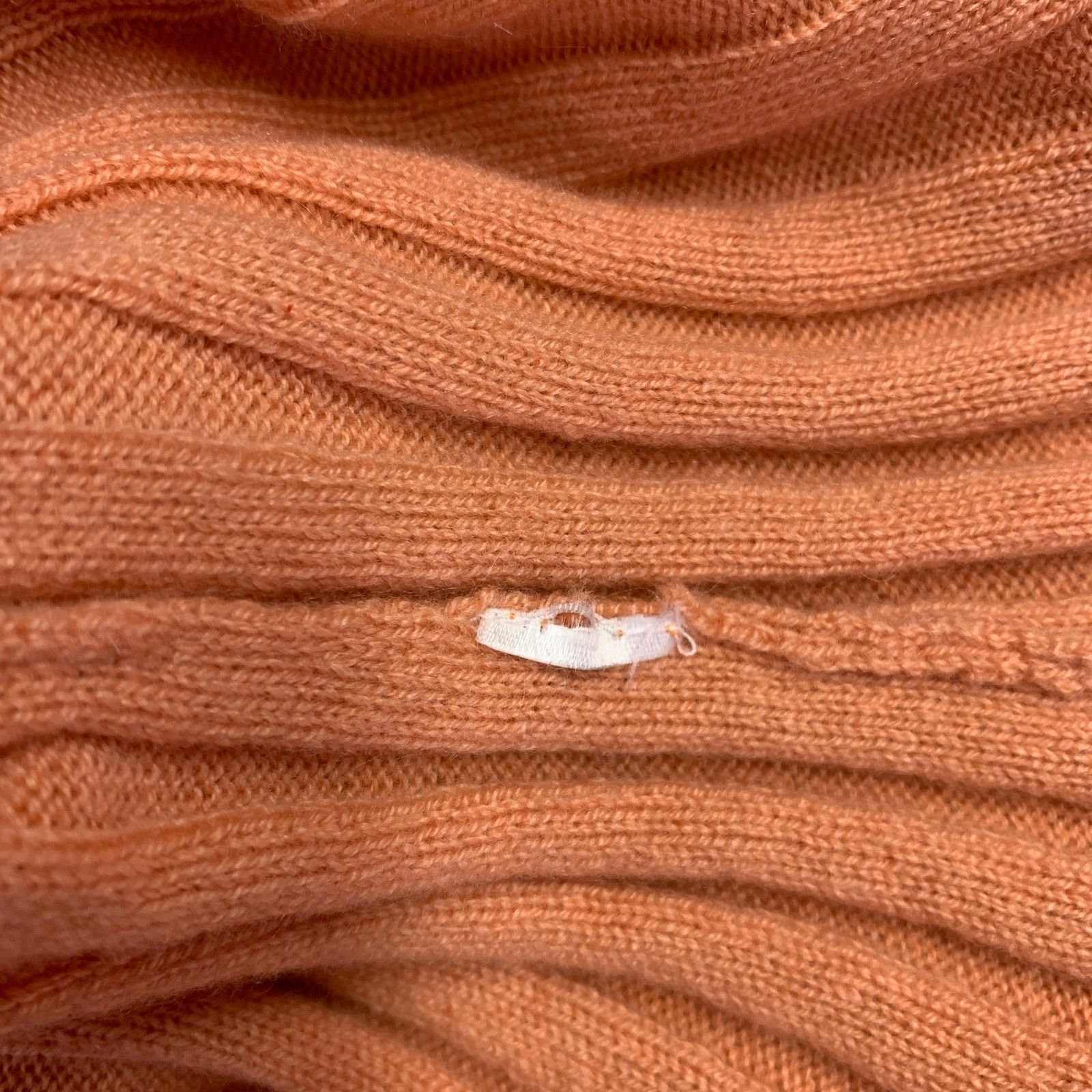 Other ST. JOHN Size S Orange Ribbed Sleeveless Casual Top Size S / US 4 / IT 40 - 6 Thumbnail